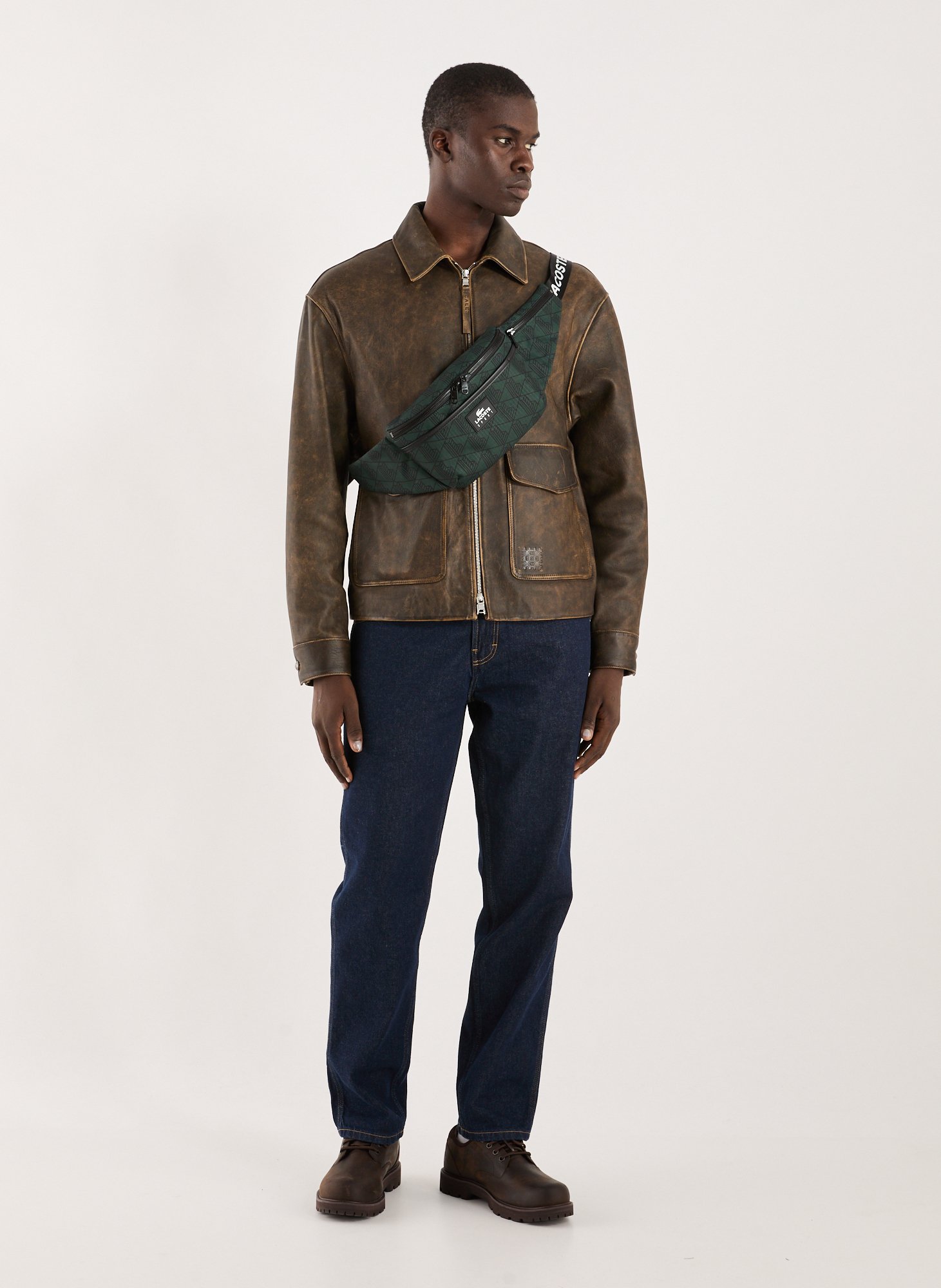 Printed waist bag LACOSTE Multicolour