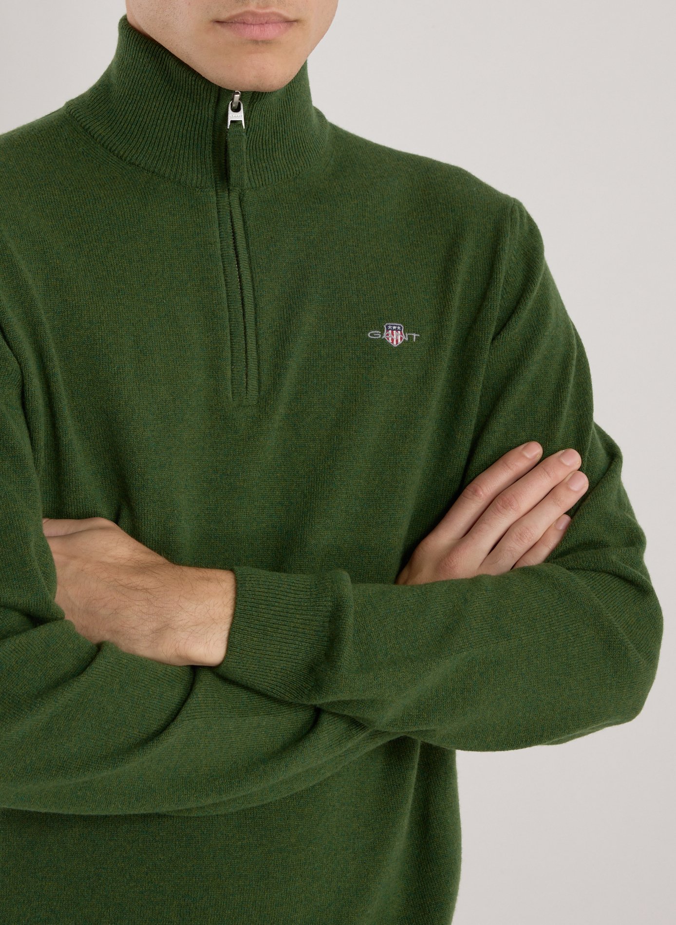 Crew-neck jumper GANT Green