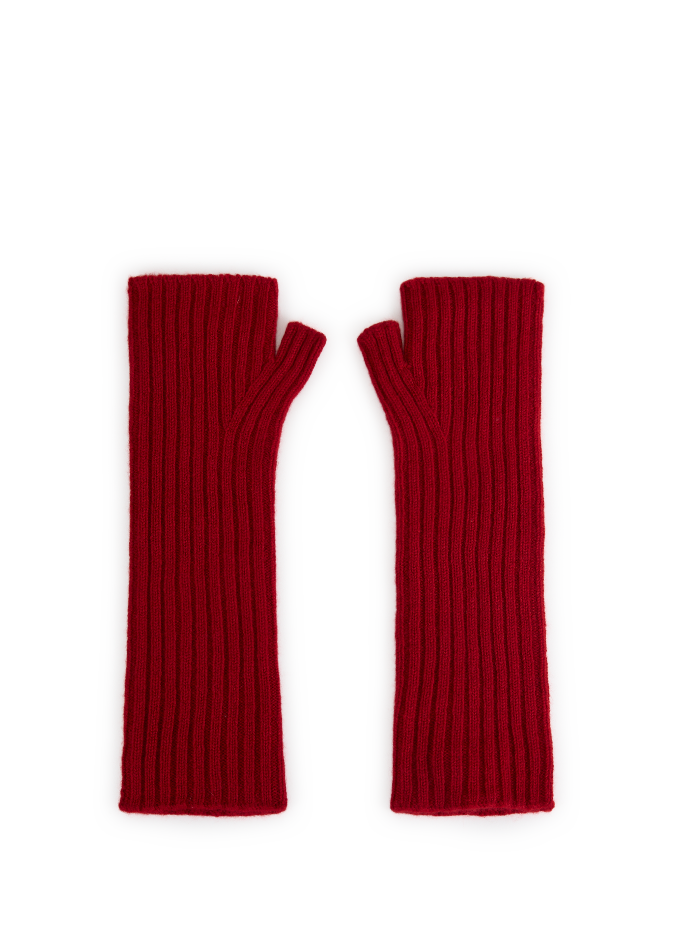 SAISON 1865 Mitaines en cachemire Rouge