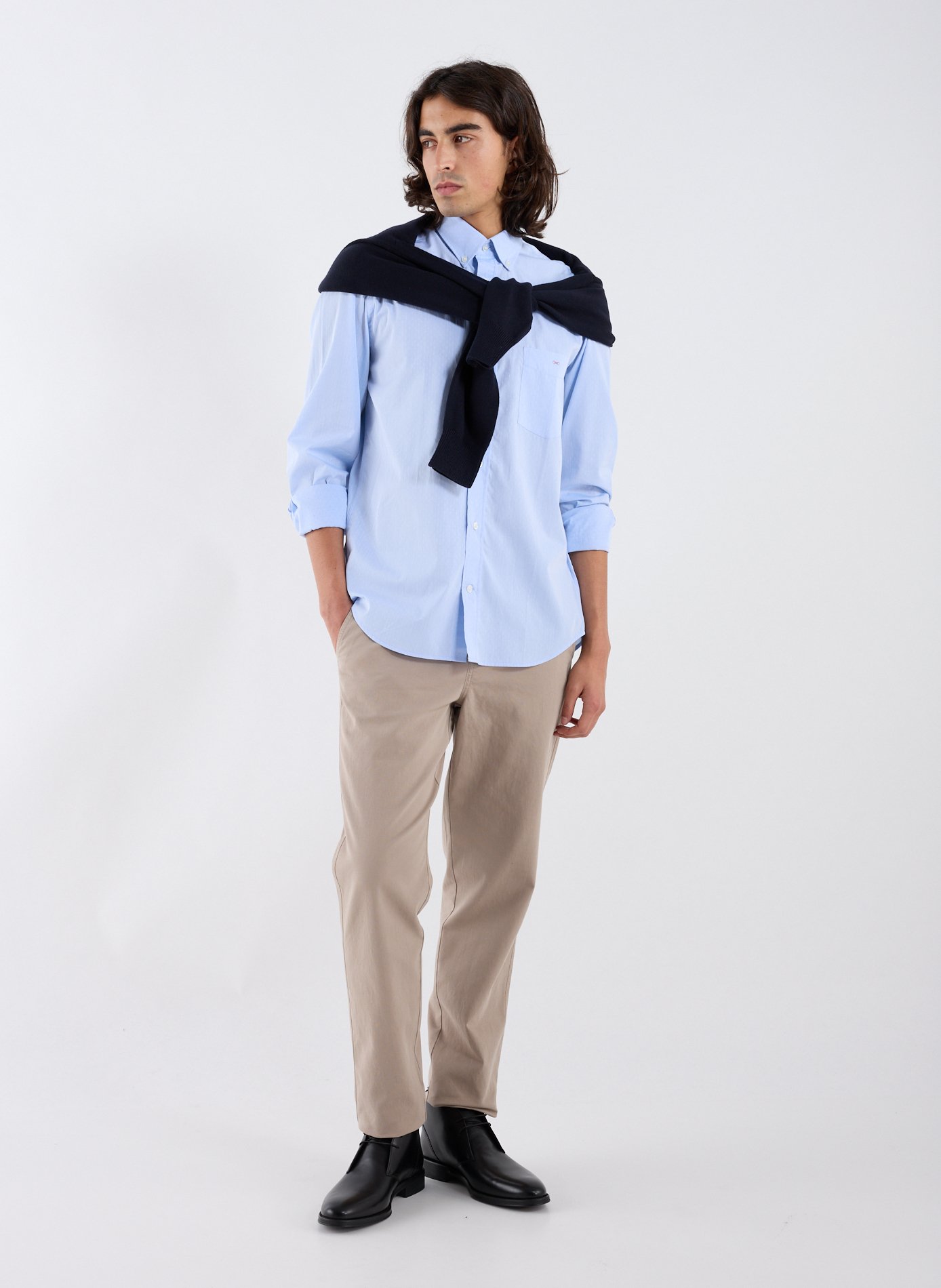 Cotton shirt EDEN PARK Blue