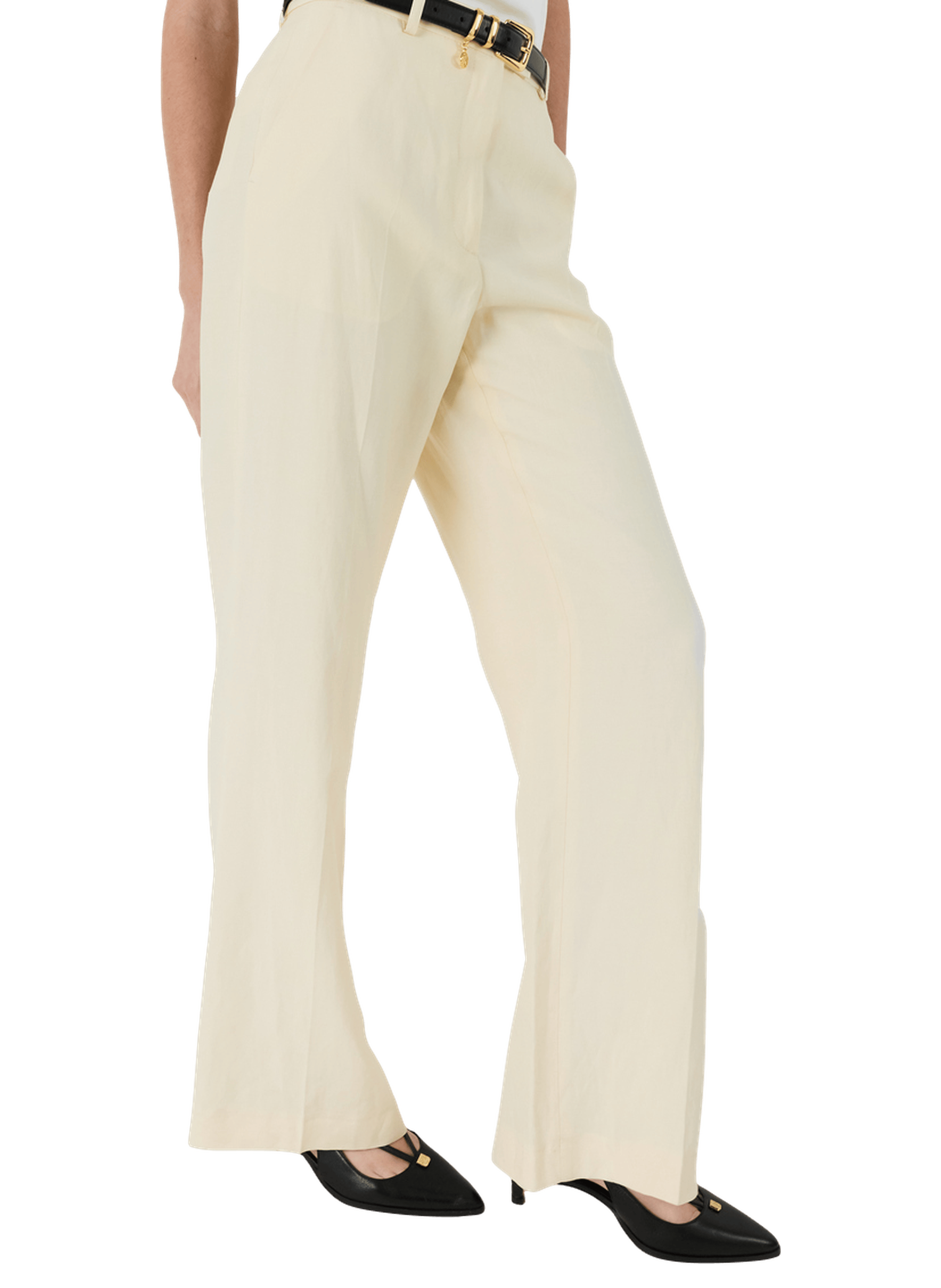 Pantalon droit de tailleur - anya GERARD DAREL Jaune