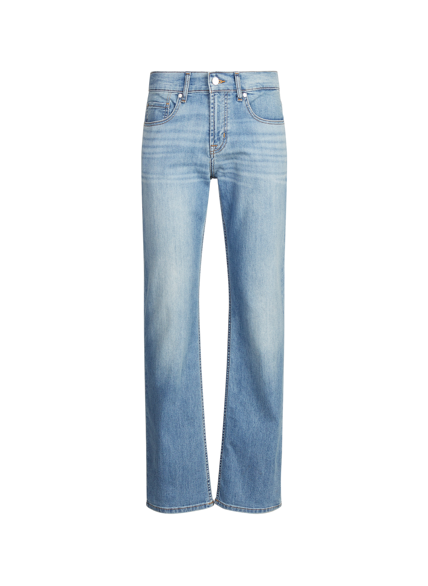 <p> Straight Austyn Jeans in blended cotton </p> 7 FOR ALL MANKIND Blue