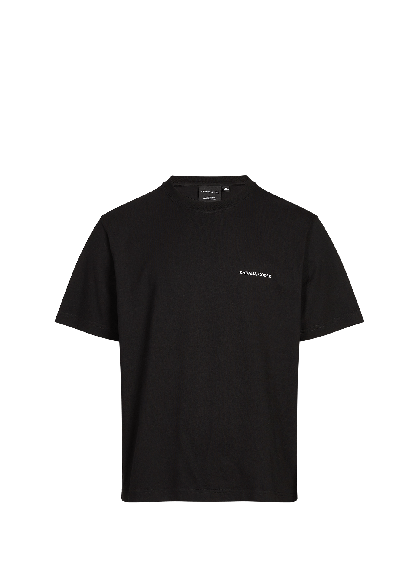 T-shirt à imprimé en coton  CANADA GOOSE Noir