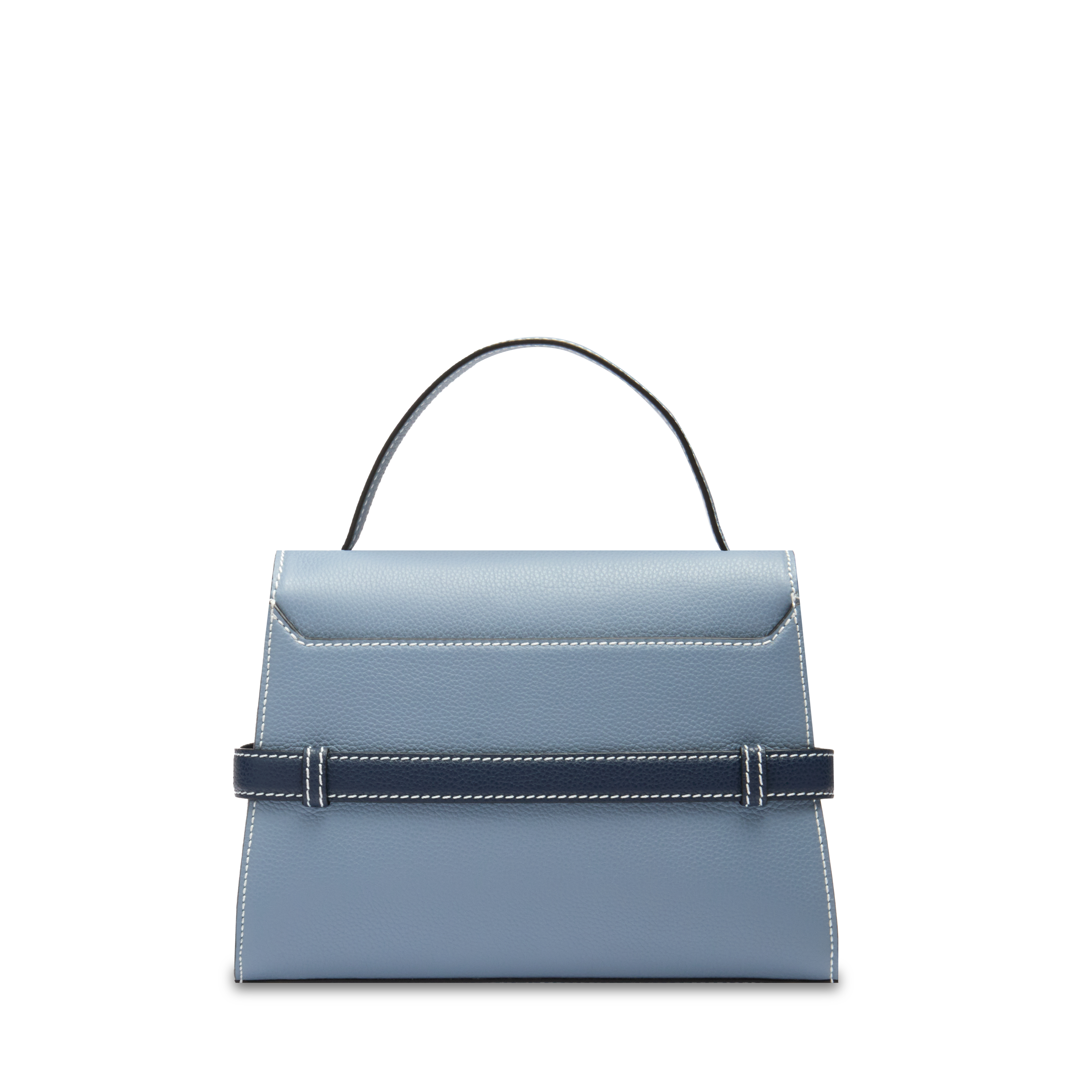 Sac porté main faubourg de lancel en cuir LANCEL Bleu