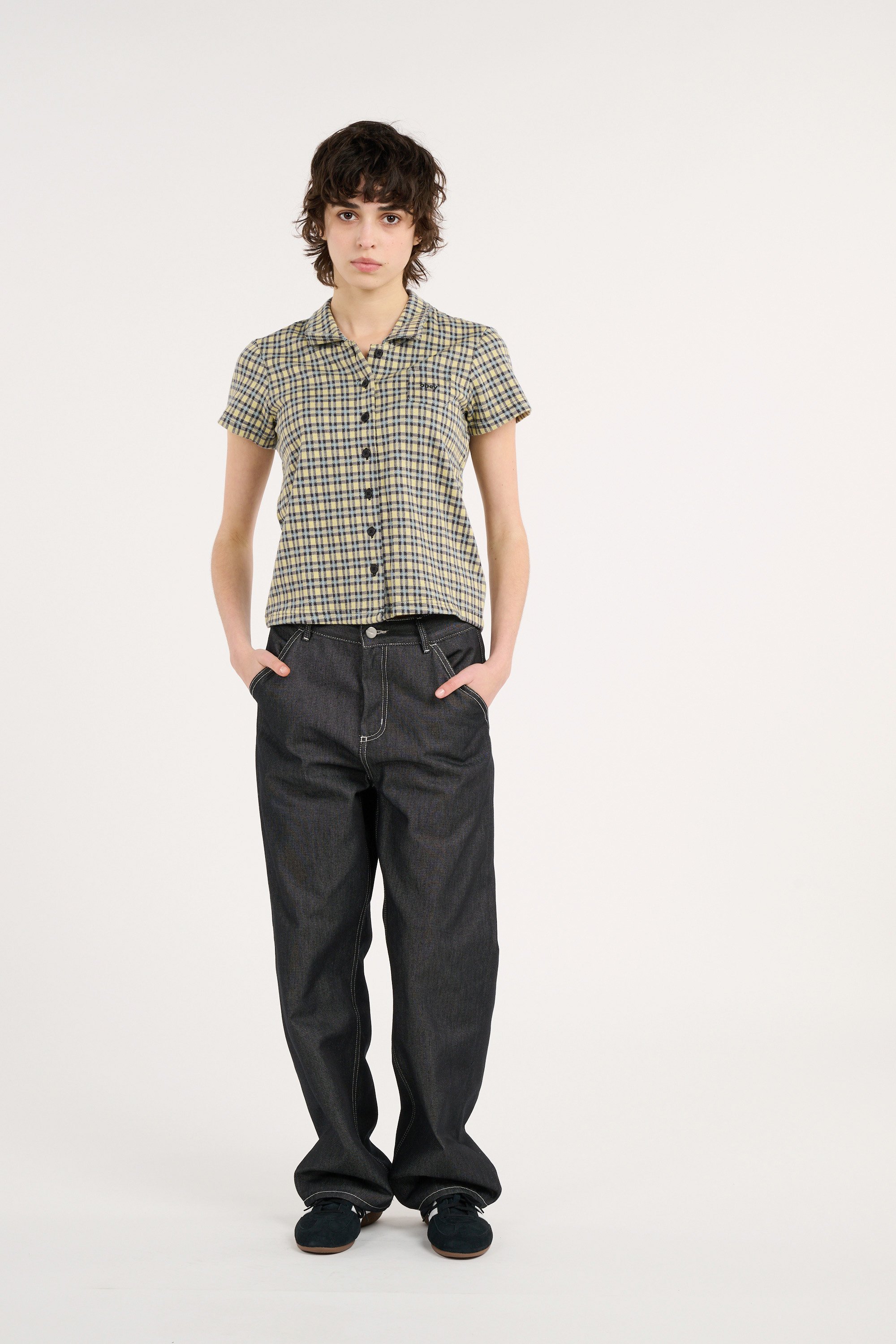 Jean w' simple pant CARHARTT WIP Noir
