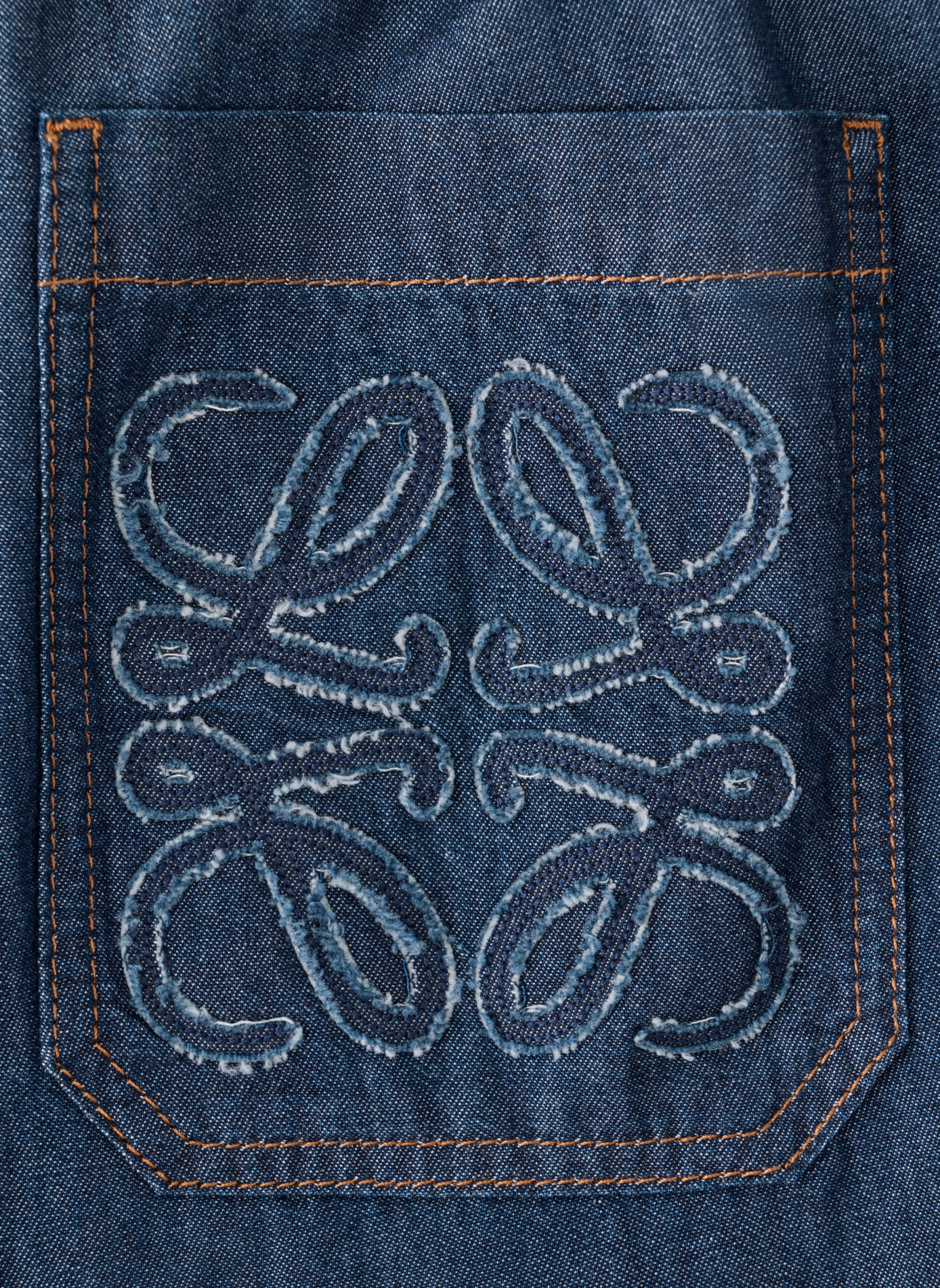 Pantalon à coulisse en coton LOEWE Blau