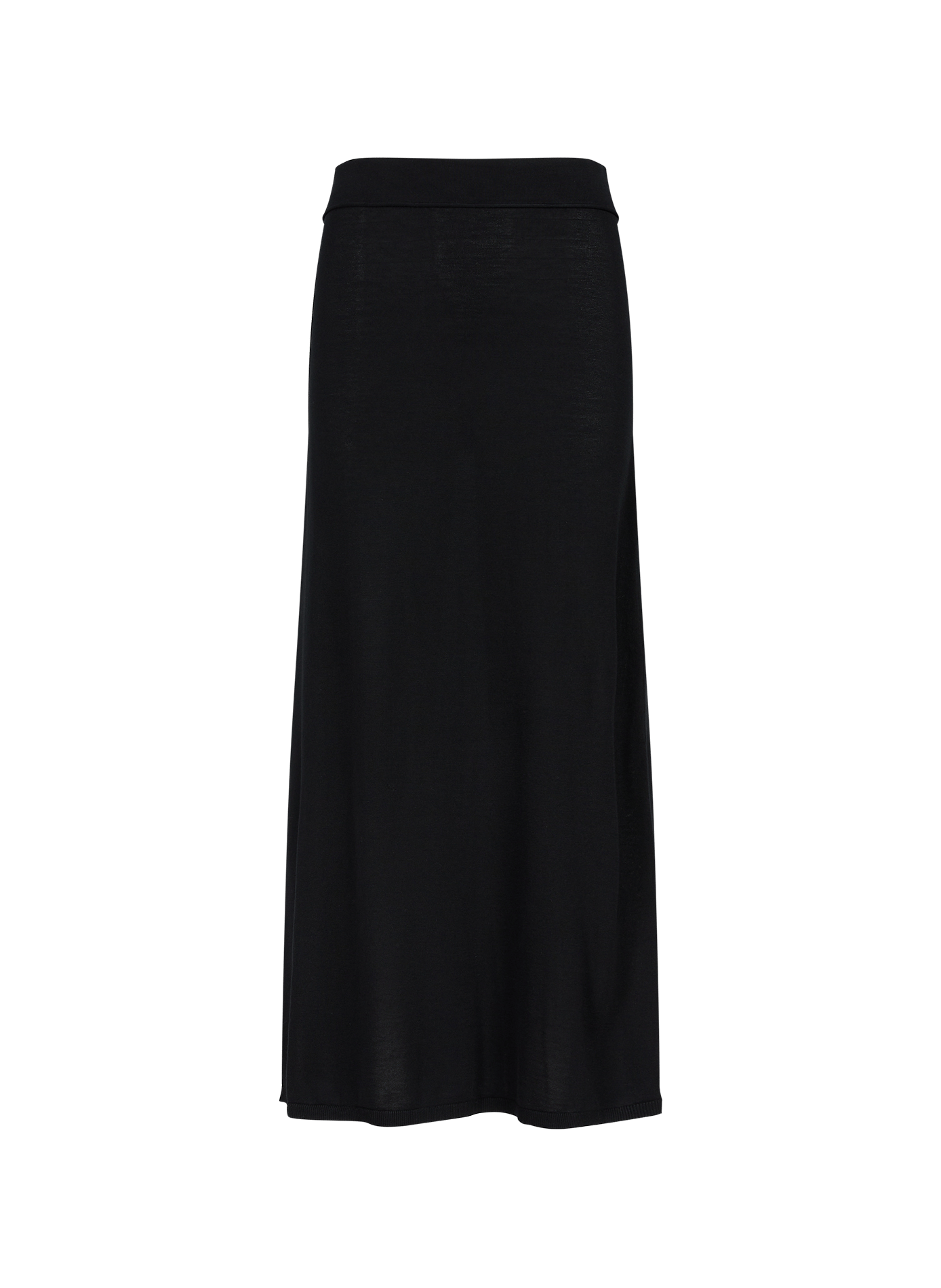 Jupe midi en maille  TOTEME Noir