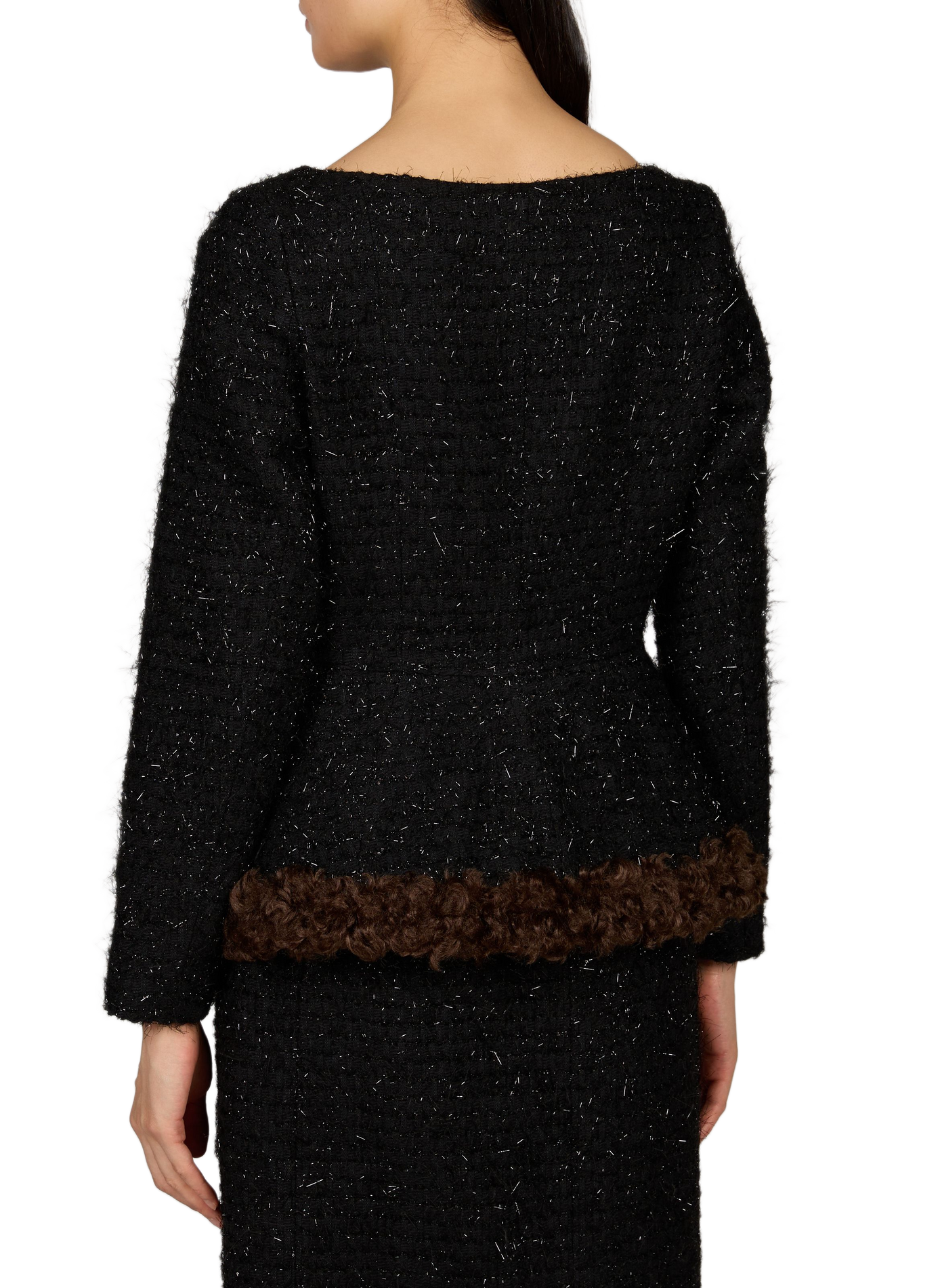 Fitted jacket in blended cotton SIMONE ROCHA Multicolour
