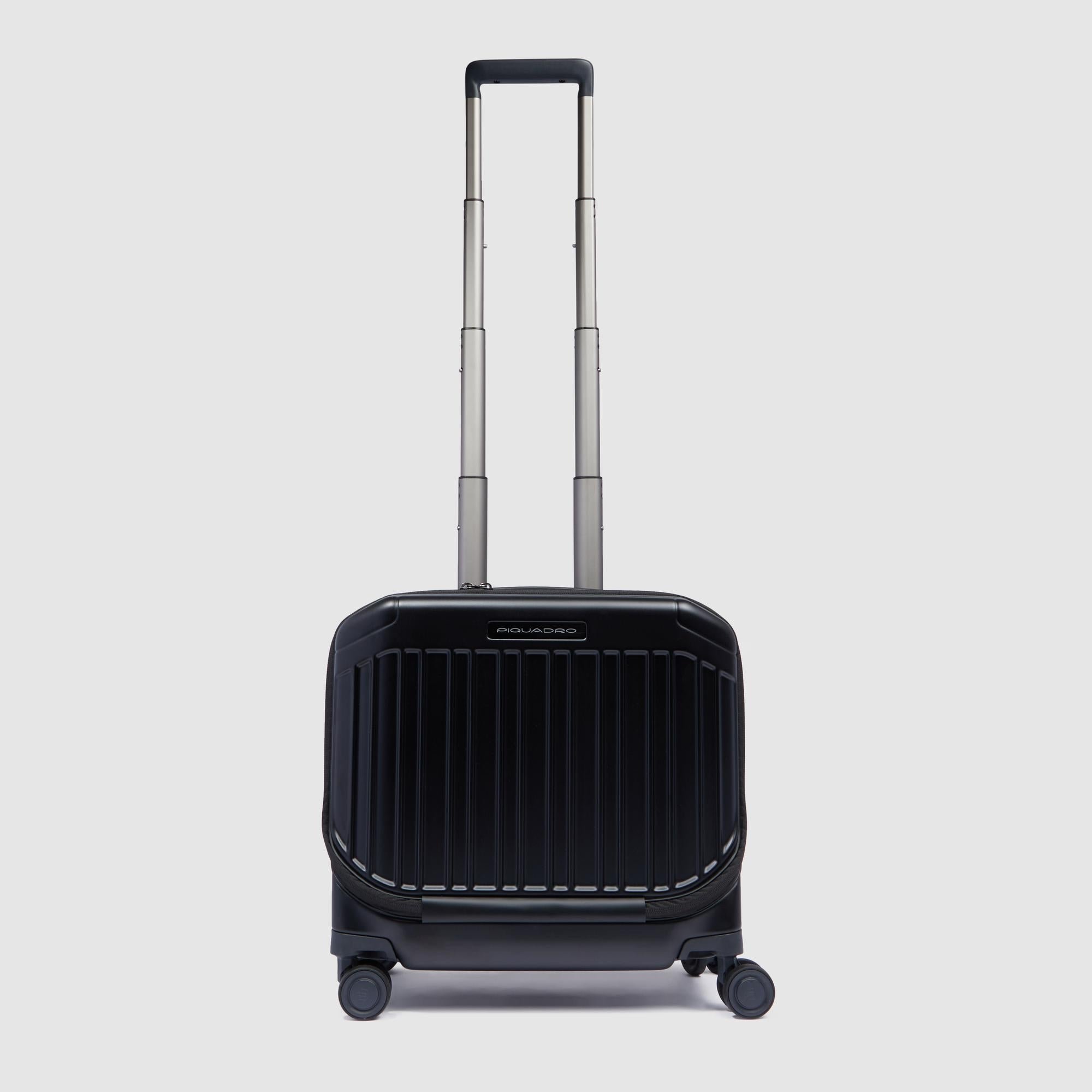Trolley laptoptas 15,6" PIQUADRO Zwart
