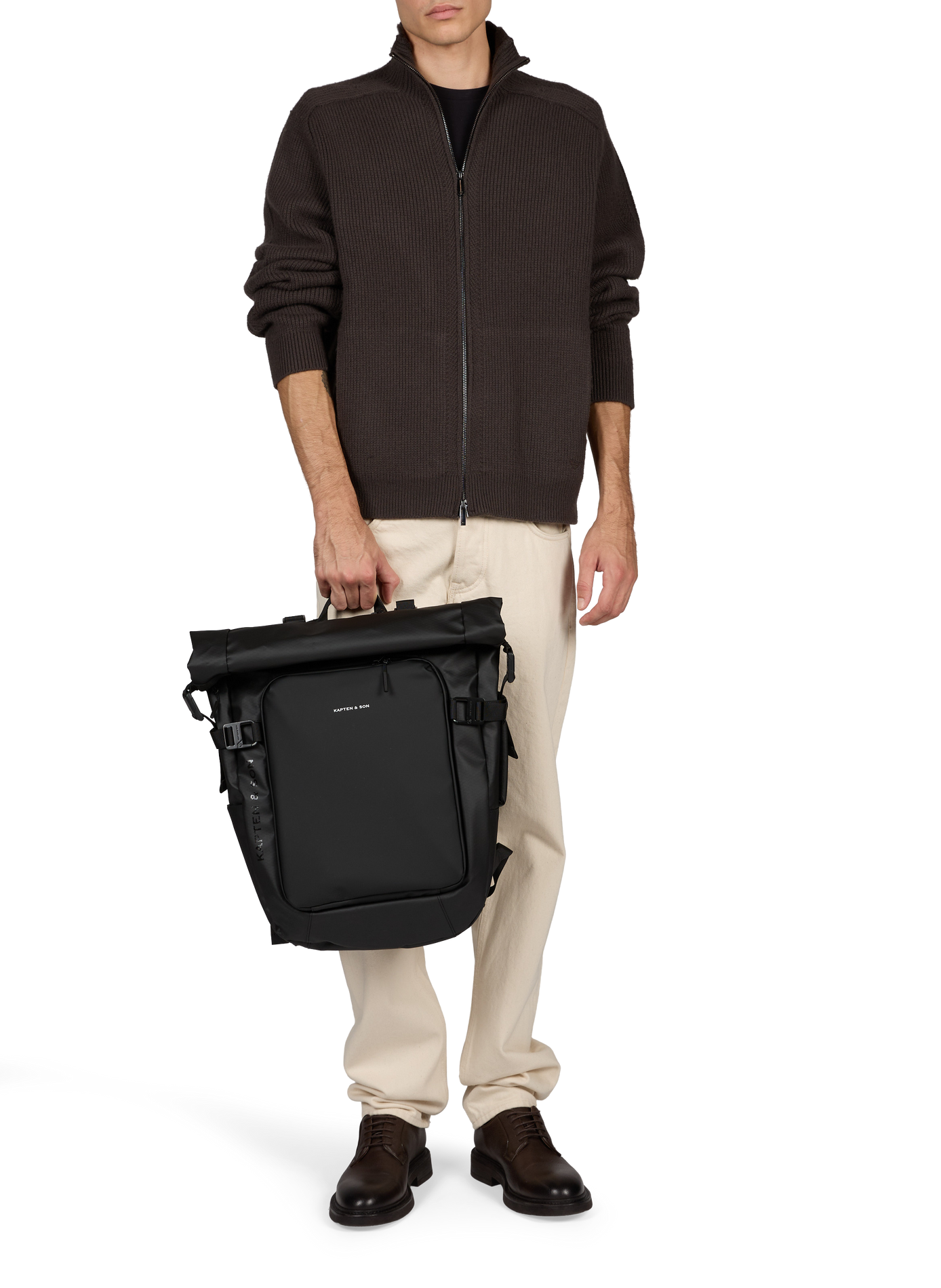 Rucksack Lisbon Pro KAPTEN & SON Schwarz