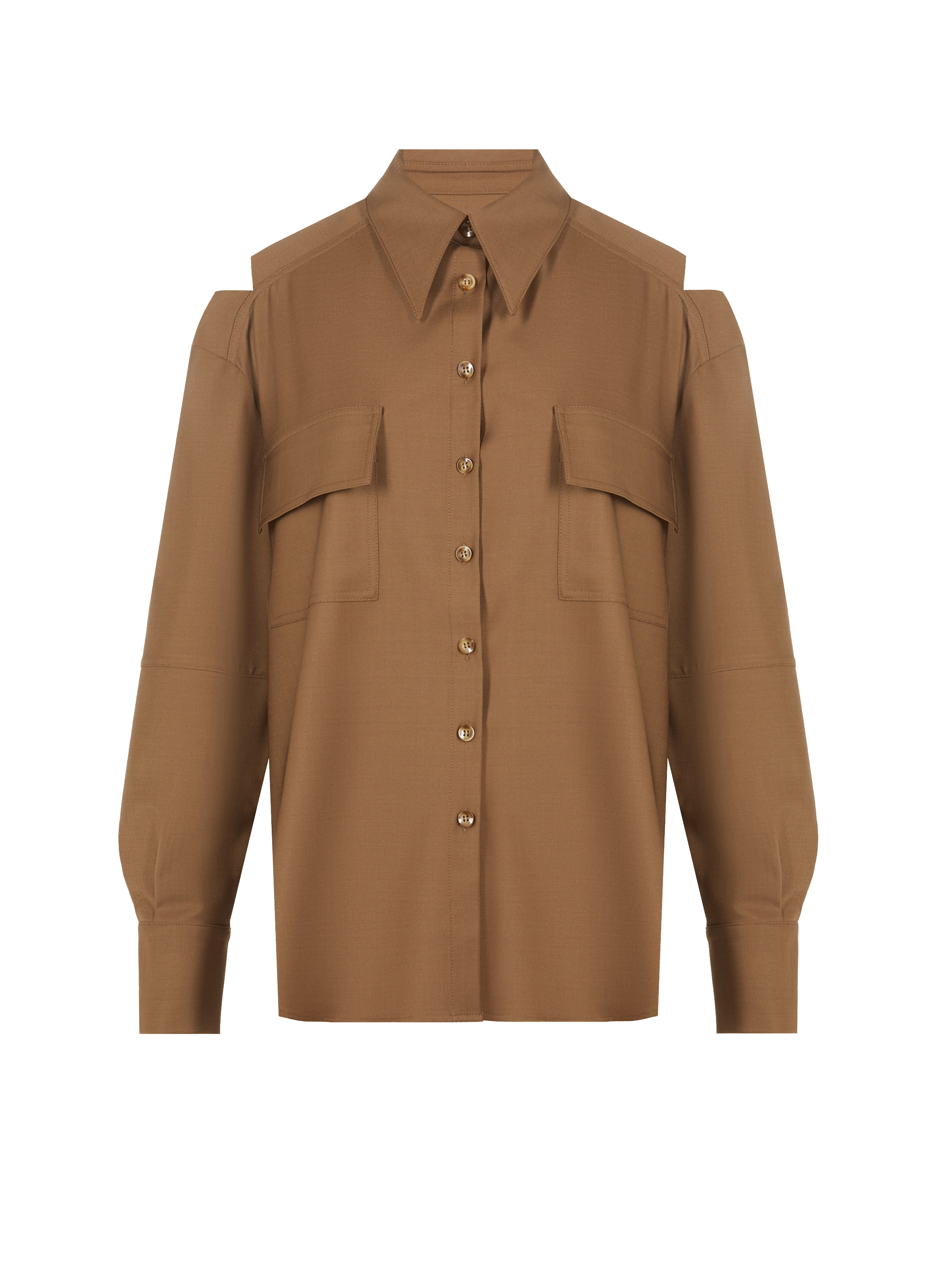 Chemise Rosetta en laine mélangée