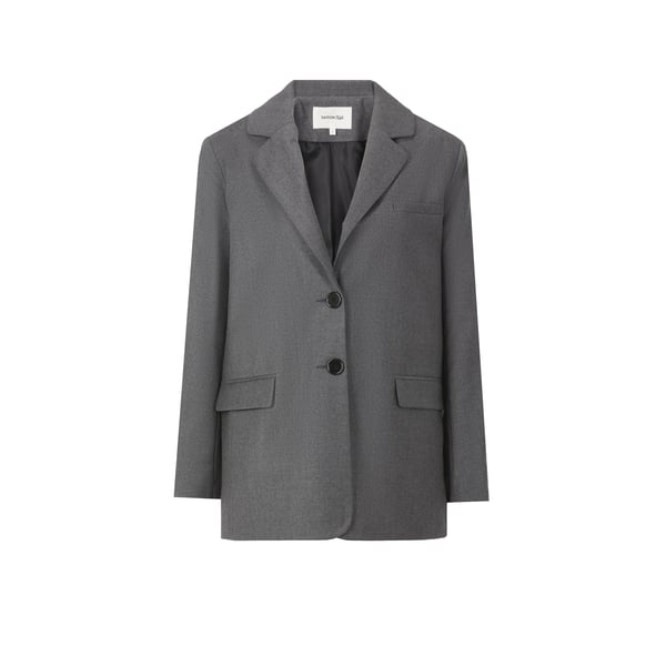 Veste droite en laine vierge Veste droite en laine vierge