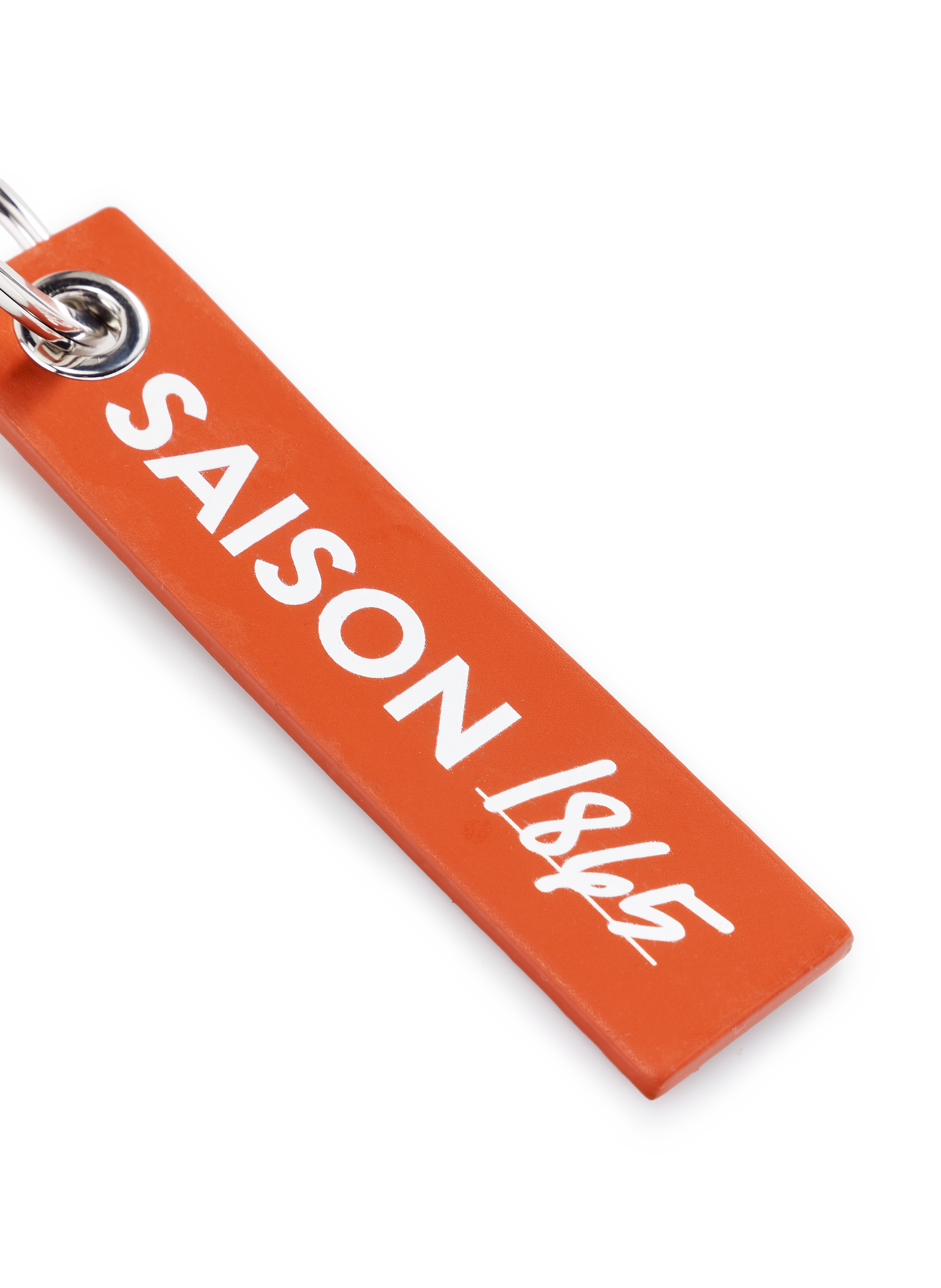 Leather keyring SAISON 1865 Orange