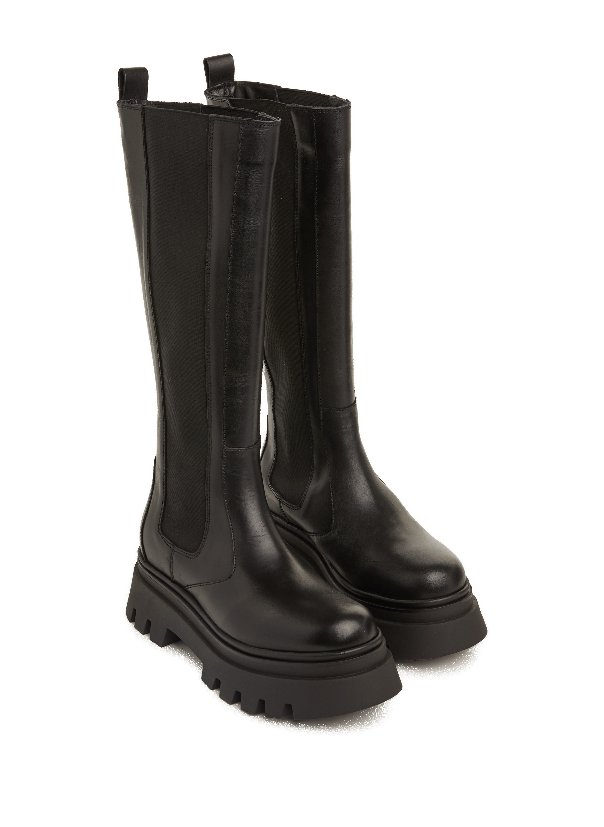 Bottes en cuir ALOHAS Noir