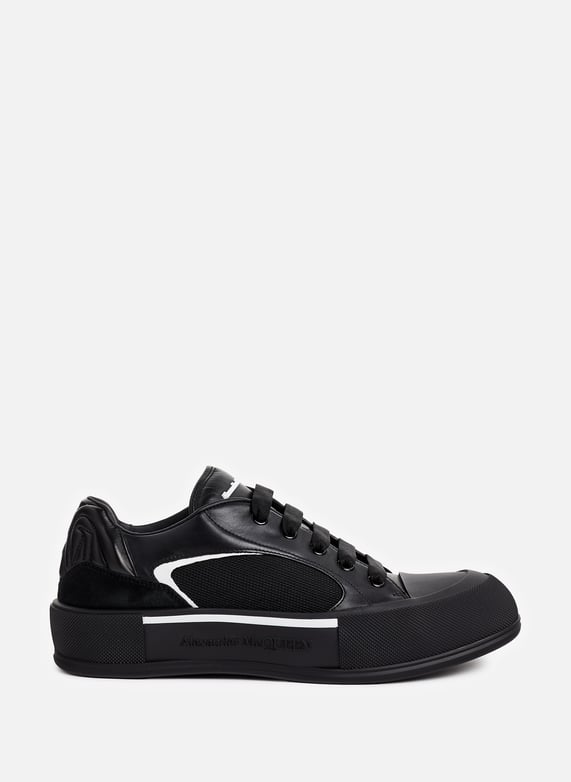 Alexander mcqueen basket homme noir deals