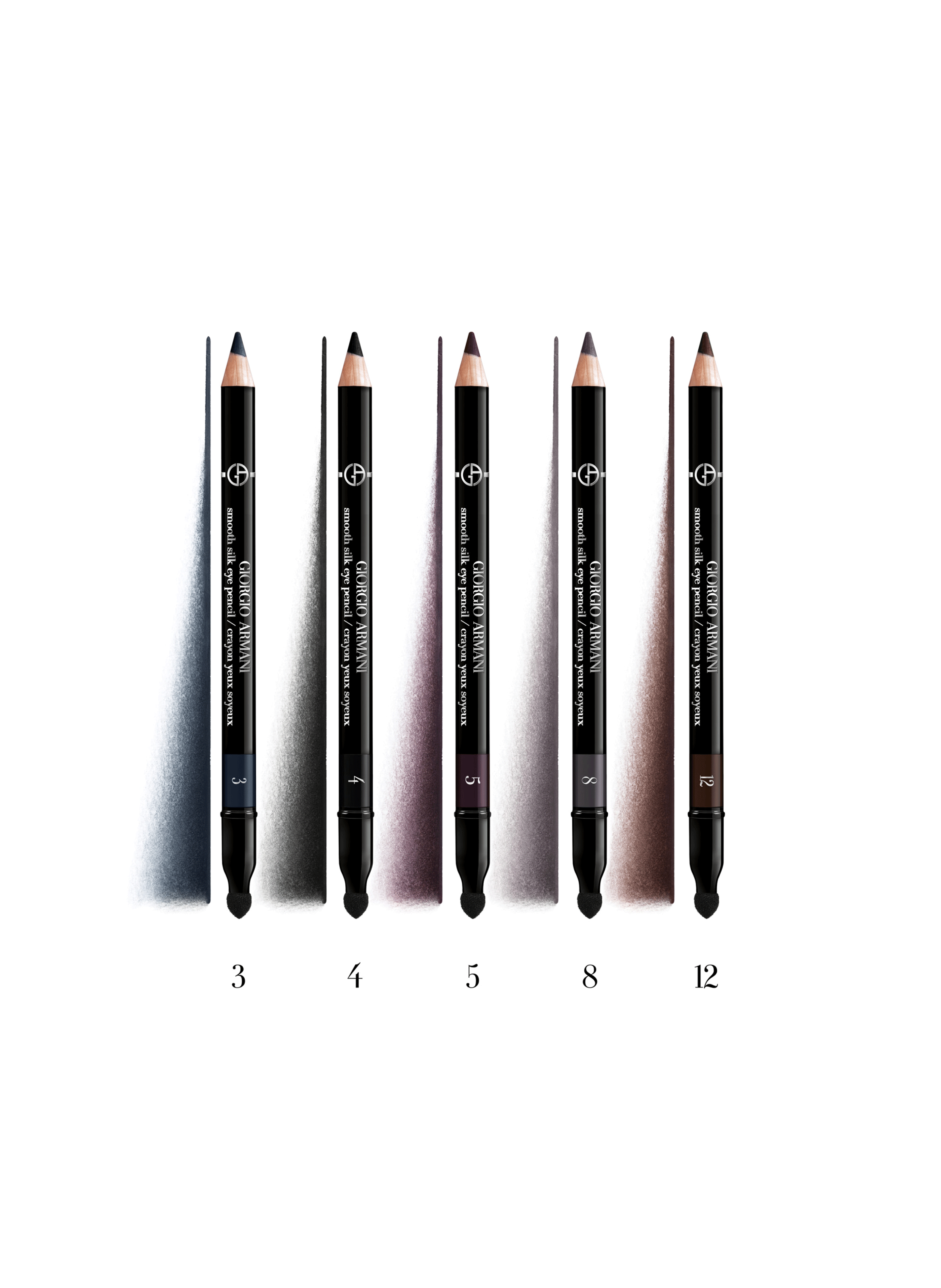 Smooth Silk Pencils Crayon pour les yeux ARMANI 12 - brun