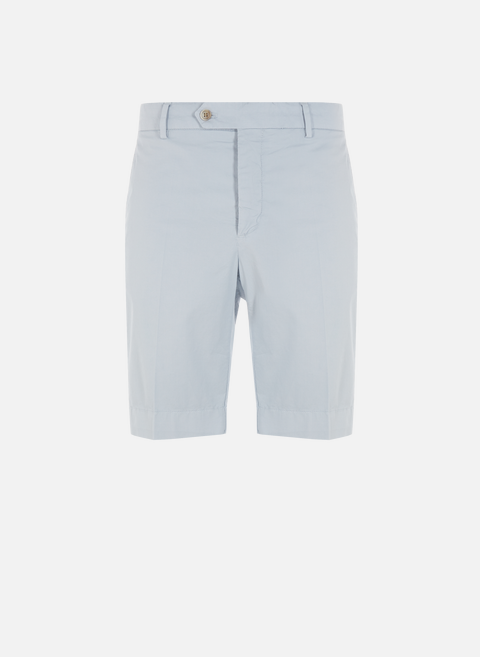 Plain cotton shorts BlueHACKETT 