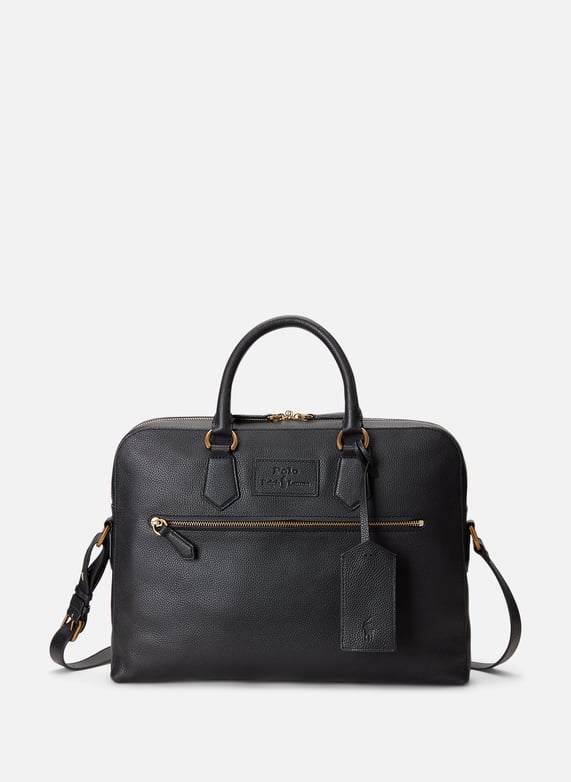 Porte documents En Cuir Polo Ralph Lauren Homme Printemps