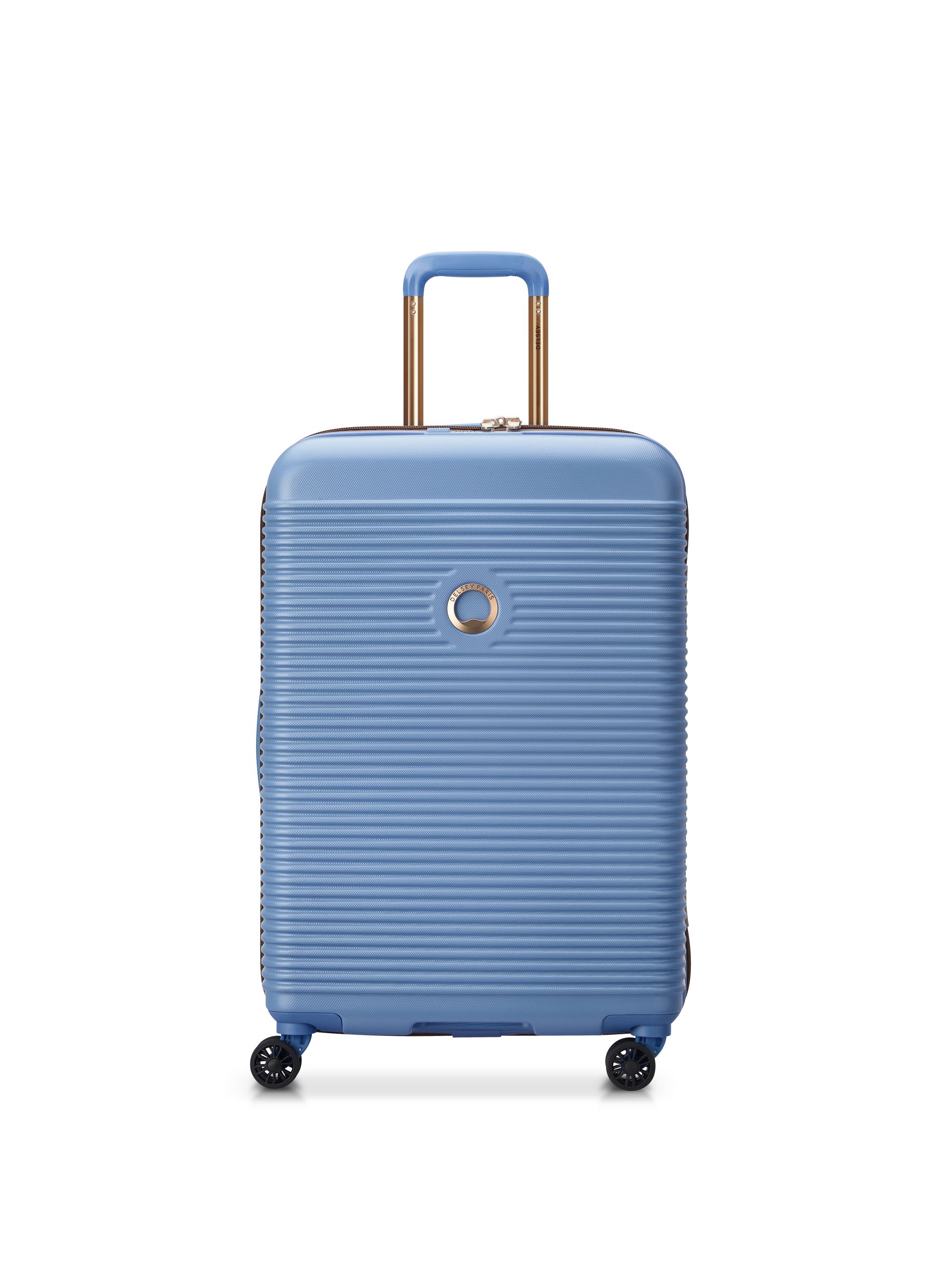 Valise soute rigide taille l - freestyle  Bleu ciel