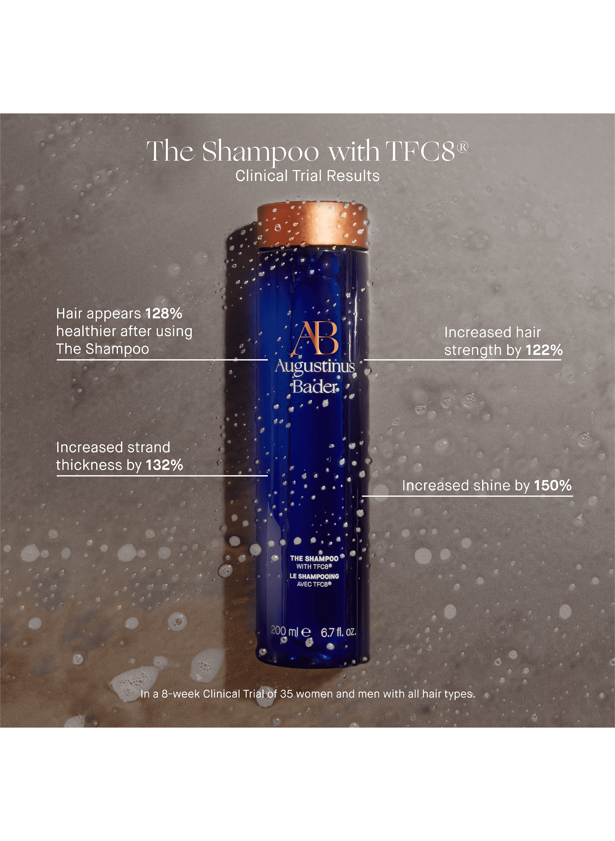 Le Shampoing avec TFC8® AUGUSTINUS BADER No color