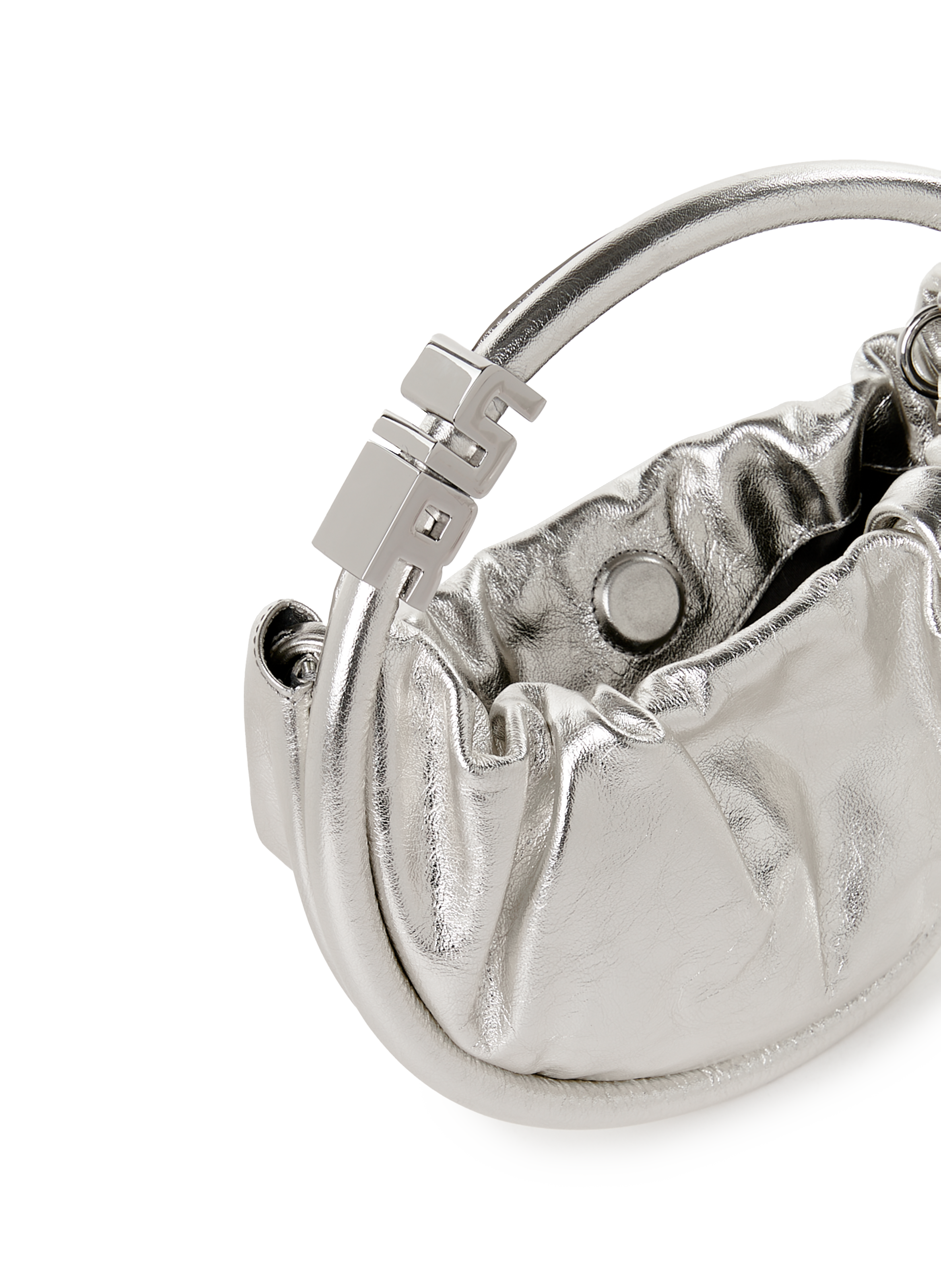 Mini Domino handbag SONIA RYKIEL Silver