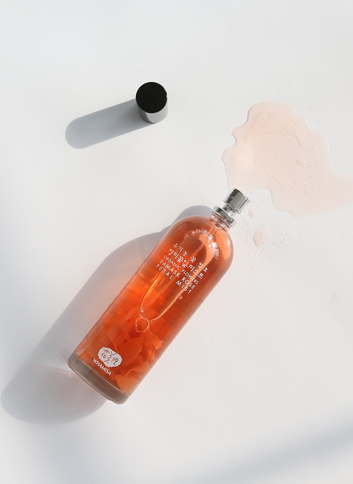 Brume aux pétales de rose de Damas & aux fleurs bio fermentées No color