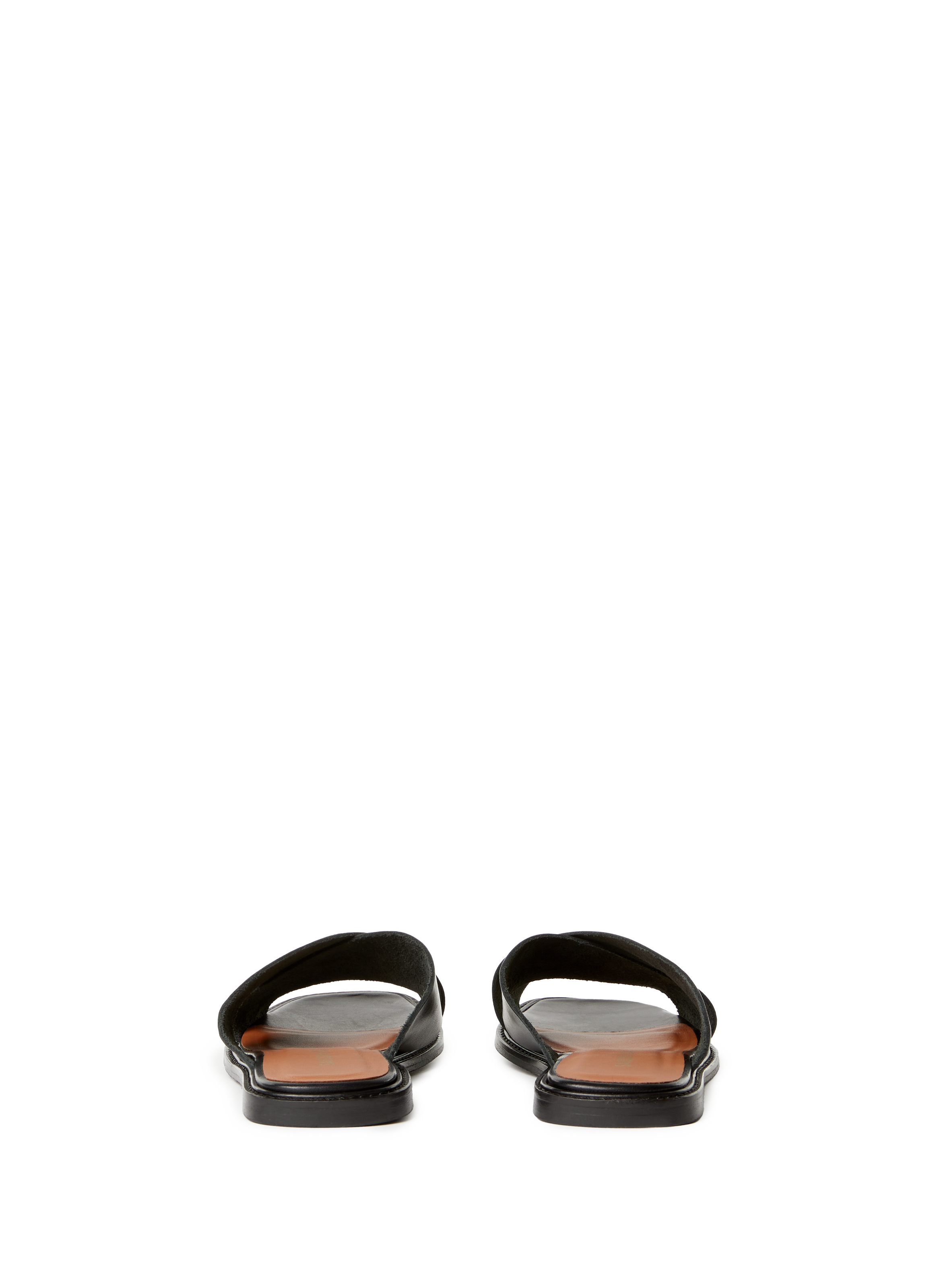 Mules en cuir CLAUDINE SAISON 1865 Noir