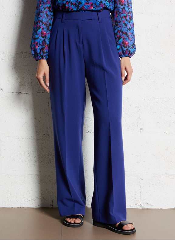 Pantalon large benji Bleu by MAISON 123 MAISON 123 Pantalon large benji Bleu