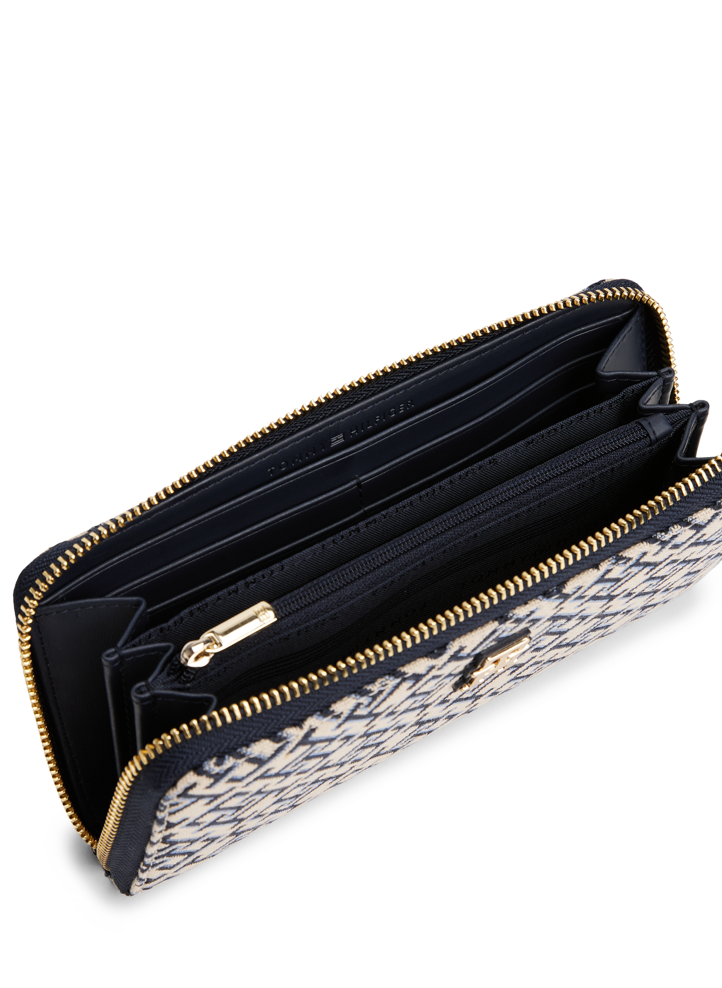 Printed wallet TOMMY HILFIGER Blue