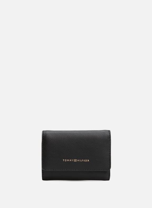 Portefeuille à trois volets Noir by TOMMY HILFIGER TOMMY HILFIGER Portefeuille à trois volets Noir