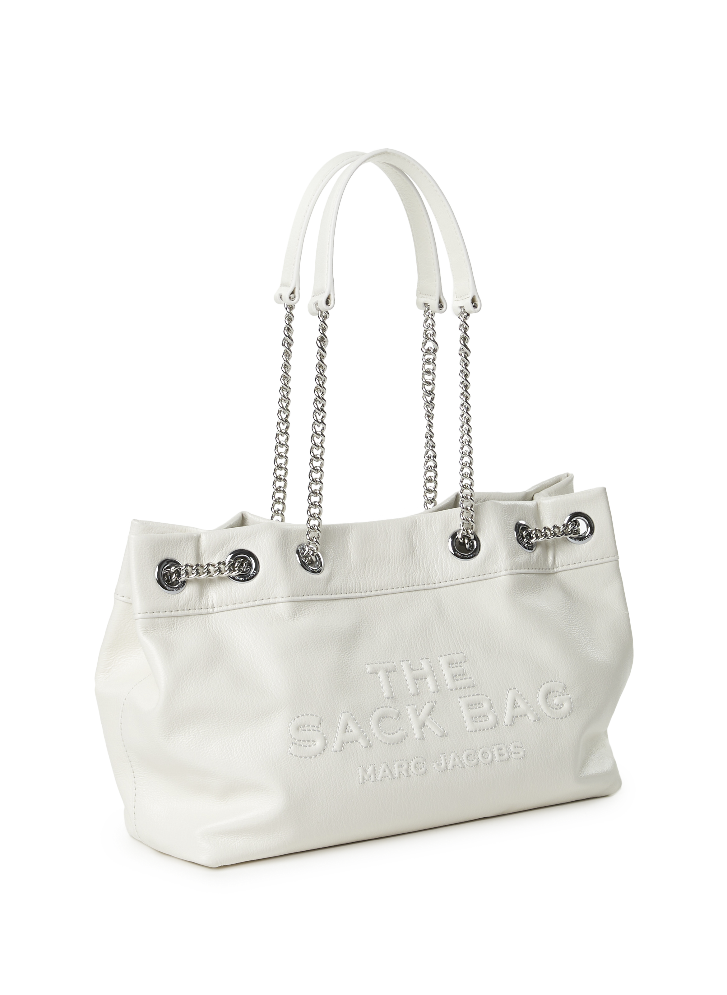 Sac à main The Chain MARC JACOBS Blanc