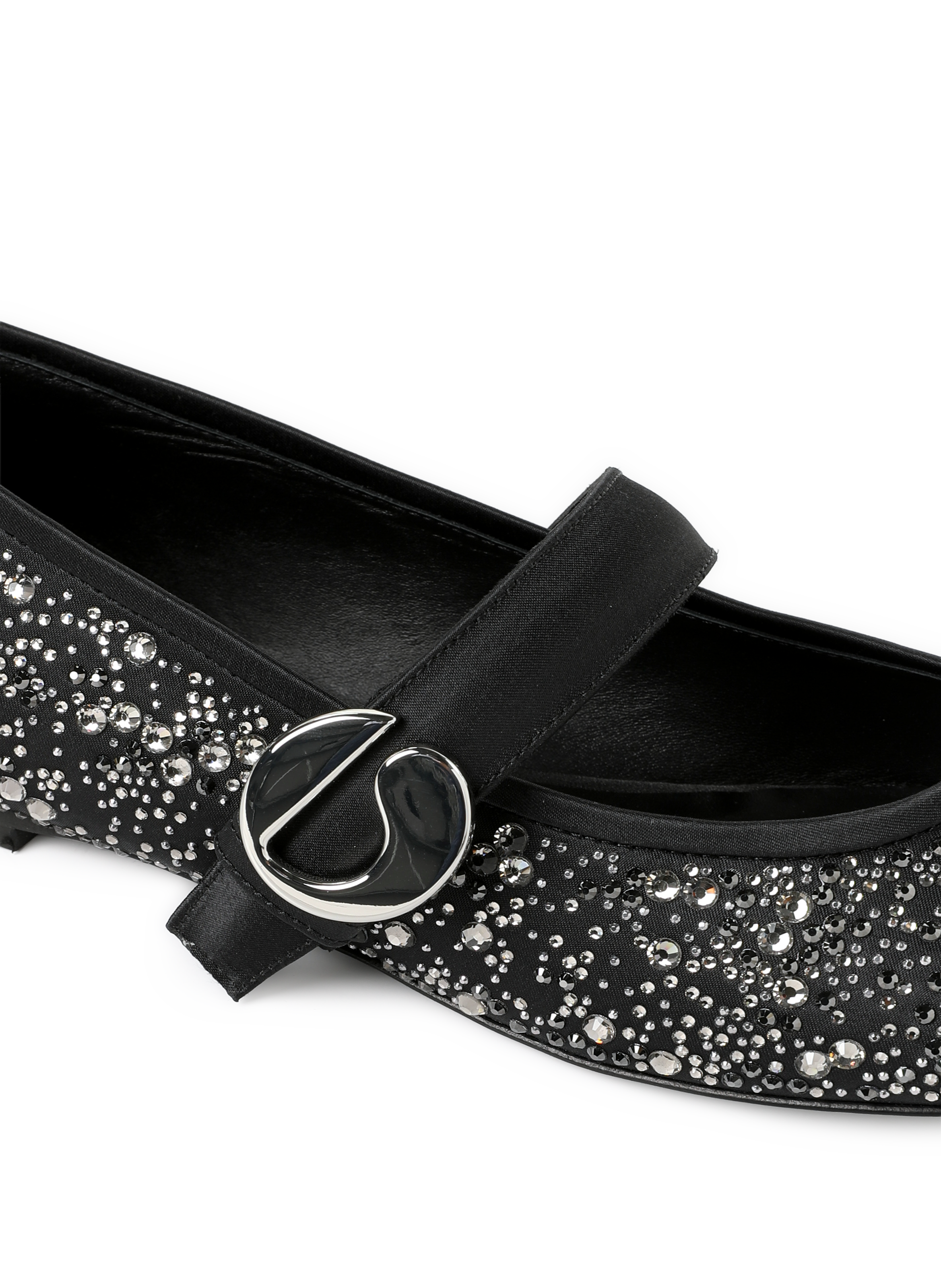 Ballet flats with rhinestones COPERNI Black