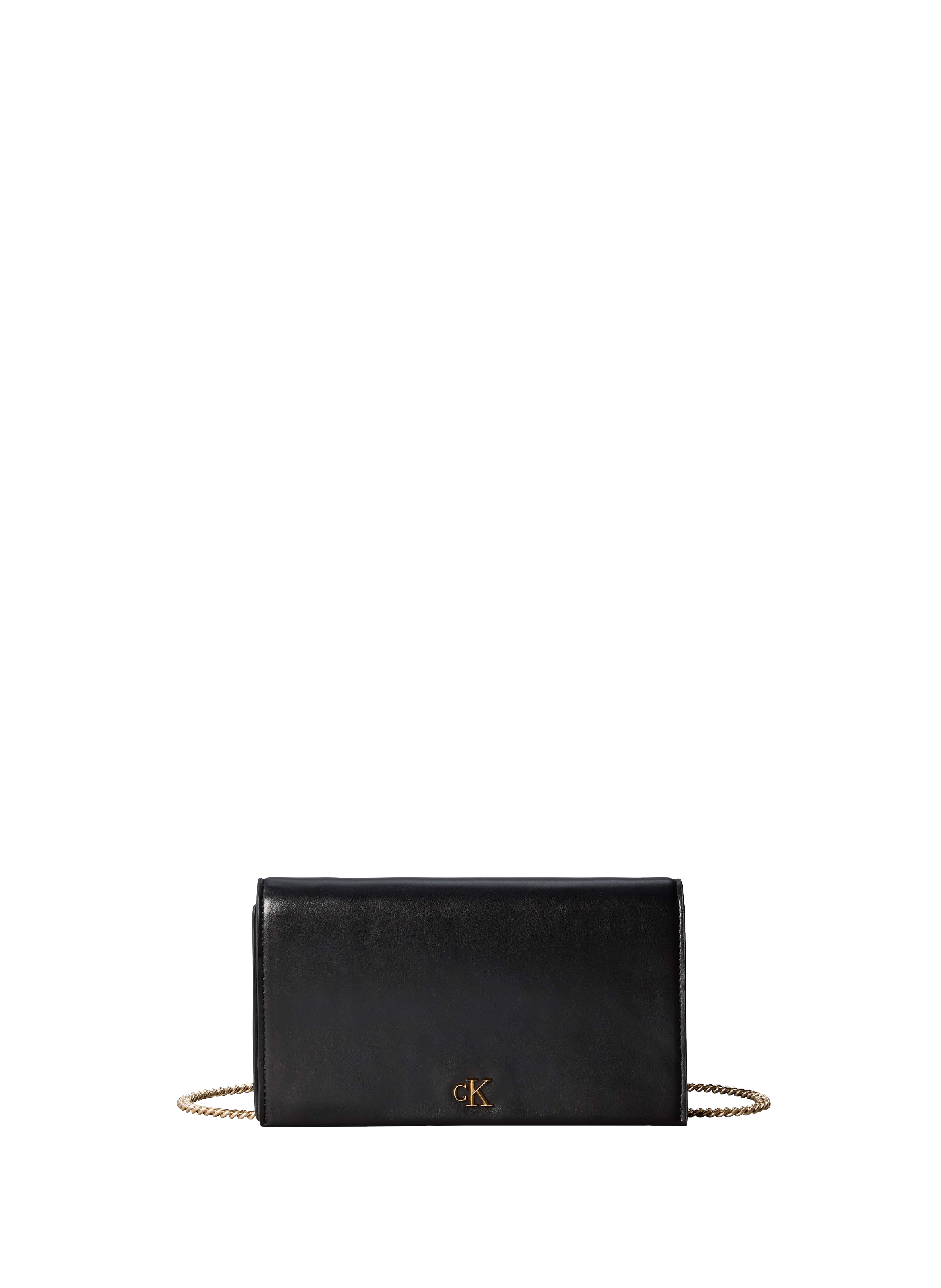 Sac pochette aves bandoulière chaine CALVIN KLEIN Noir