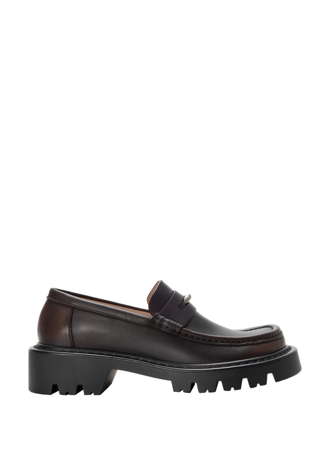 Loafer Sierra in calf leather LOEWE Brown