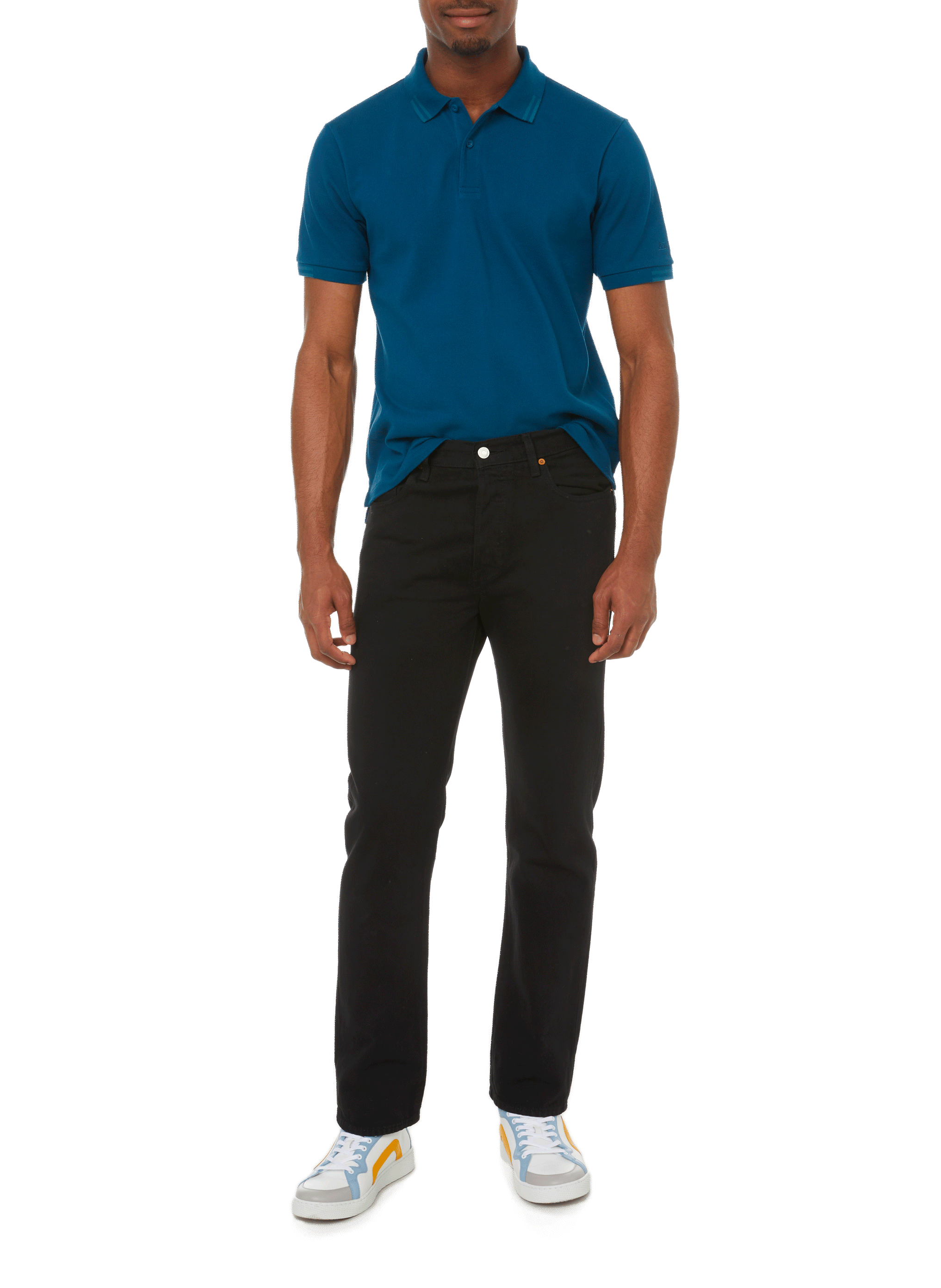 501 cotton denim jeans LEVI'S Black