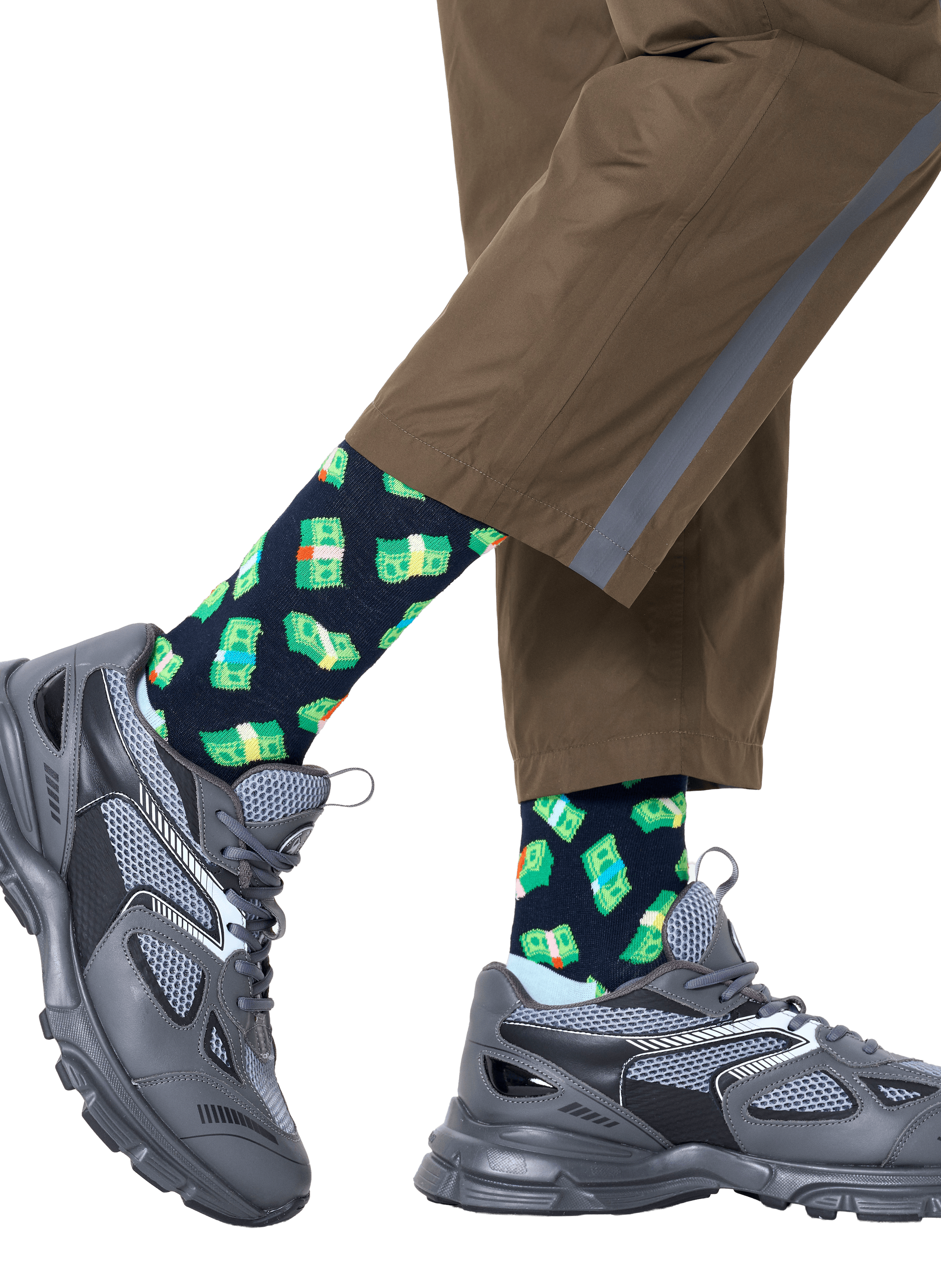 Chaussettes imprimées en coton HAPPY SOCKS Multicolore