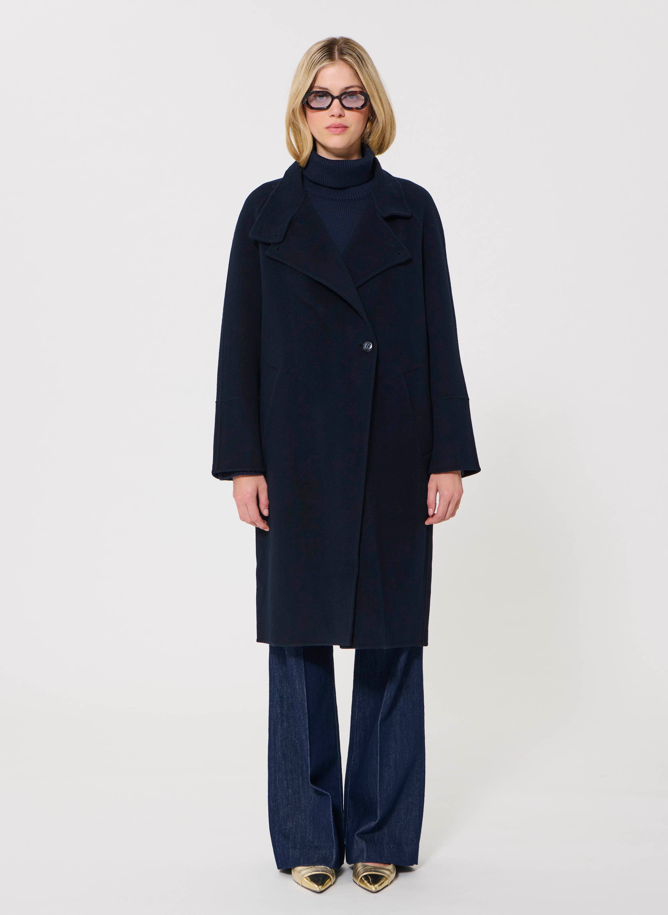 Manteau mafalda TARA JARMON Bleu