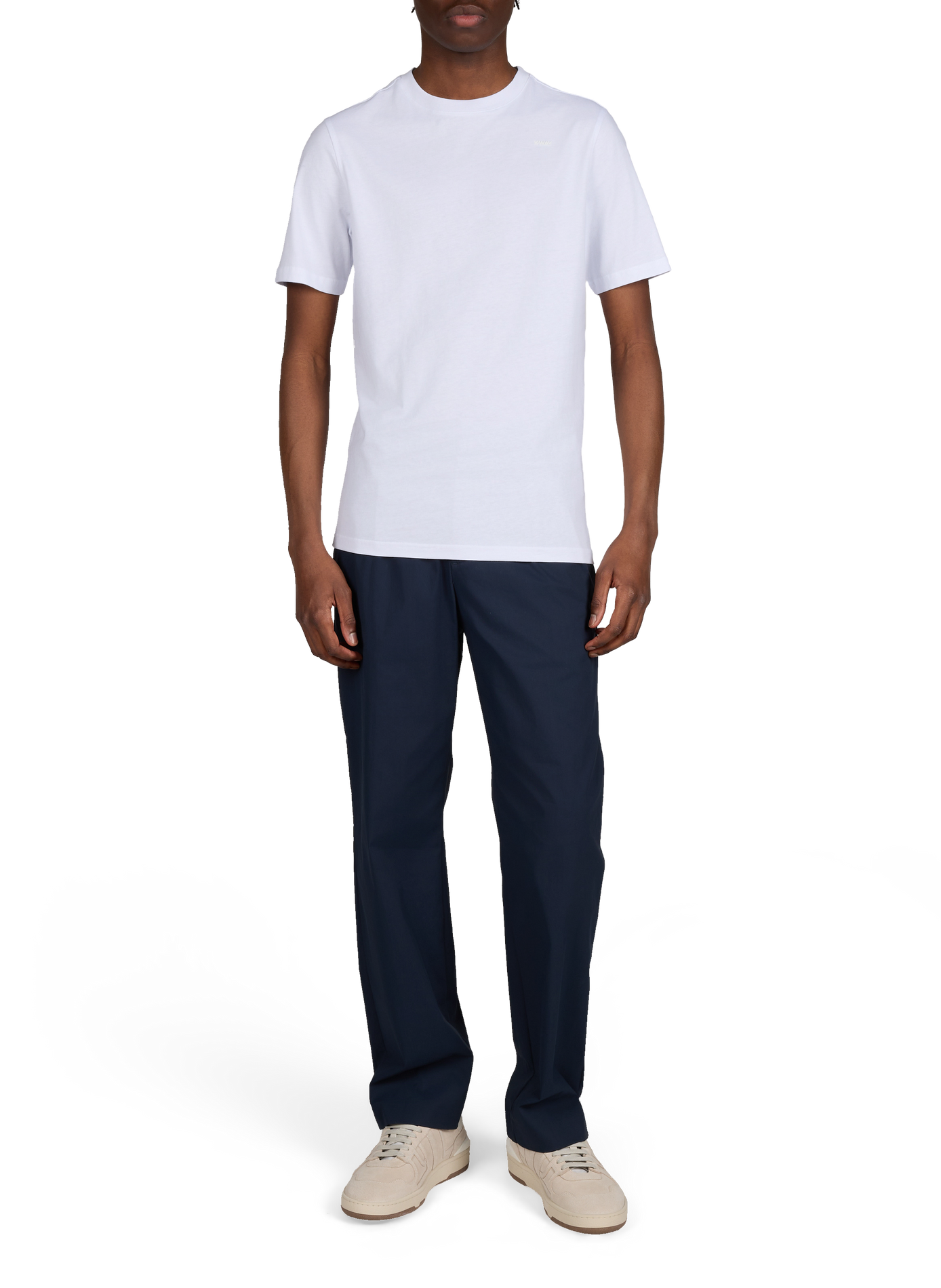 Cotton round-neck T-shirt K-WAY White