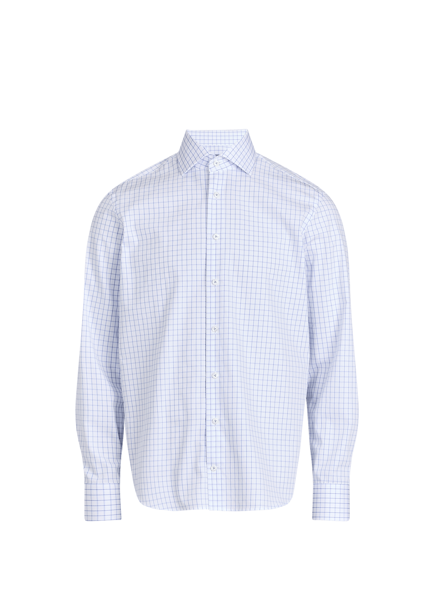 Check cotton Shirt VAN LAACK Blue