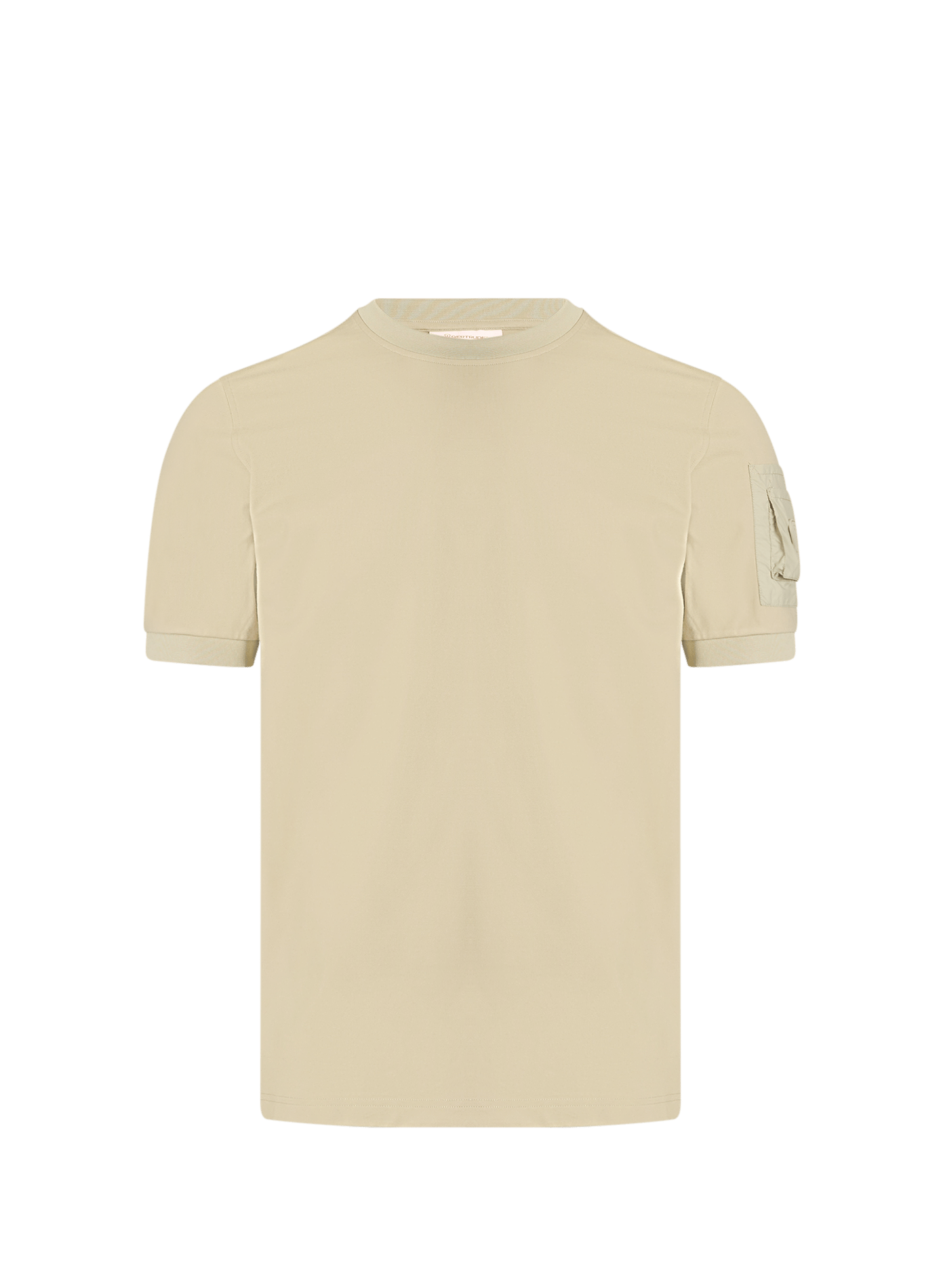Straight round neck T-shirt GERTRUDE ET GASTON Beige