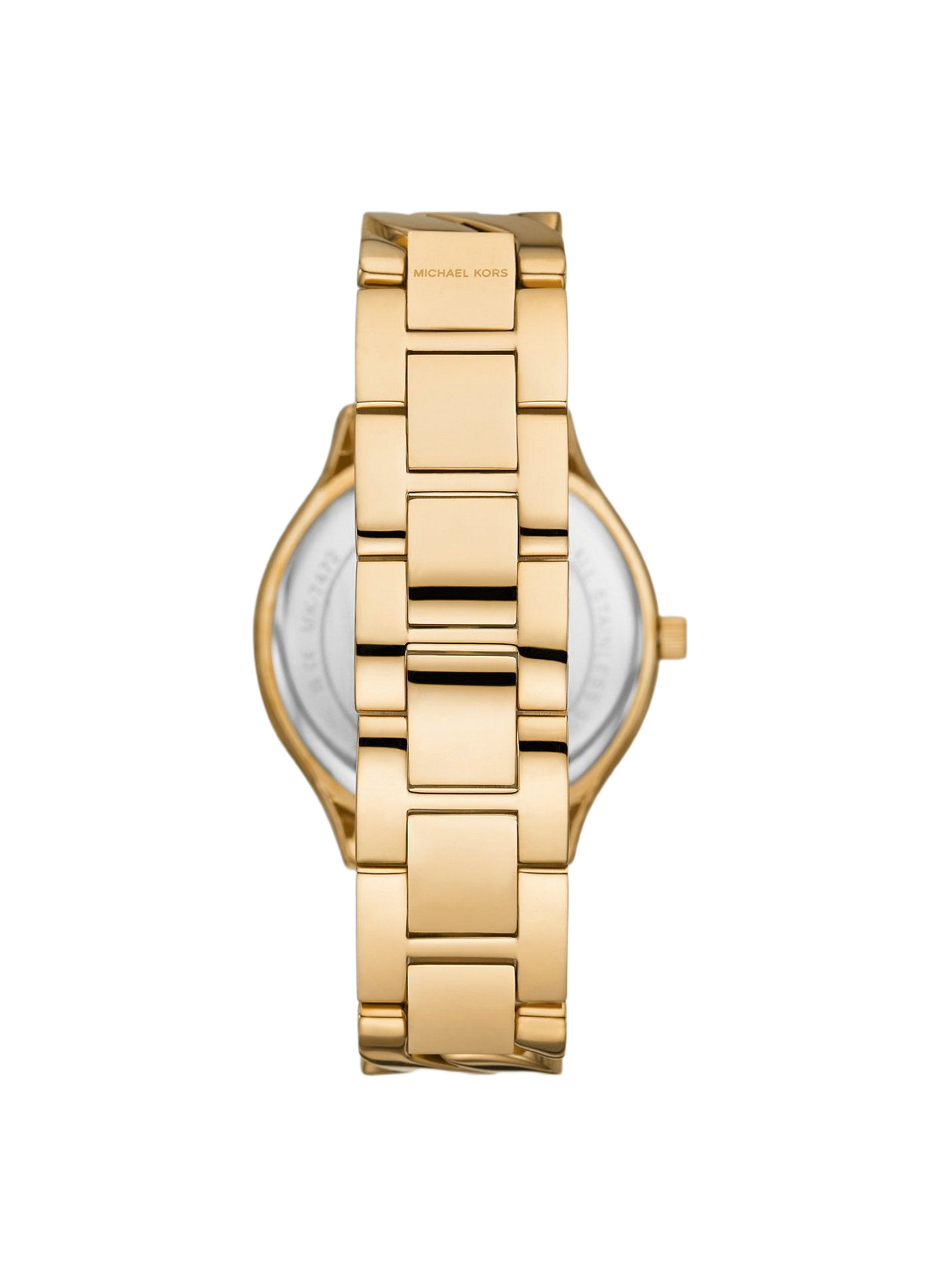 Montre quartz Slim Runway en acier inoxydable MICHAEL KORS MONTRES Blanc