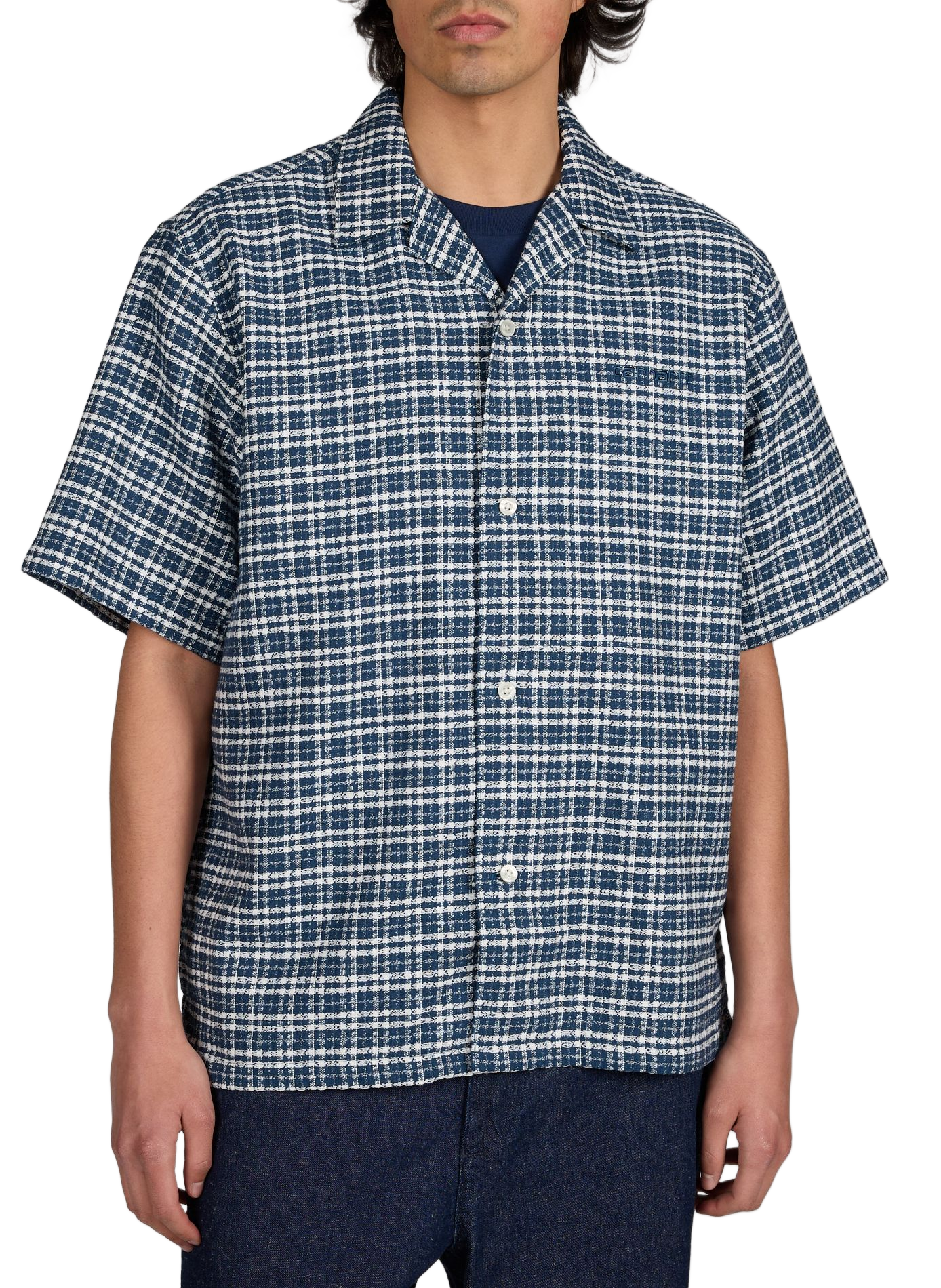 Cotton Shirt CARHARTT WIP Blue