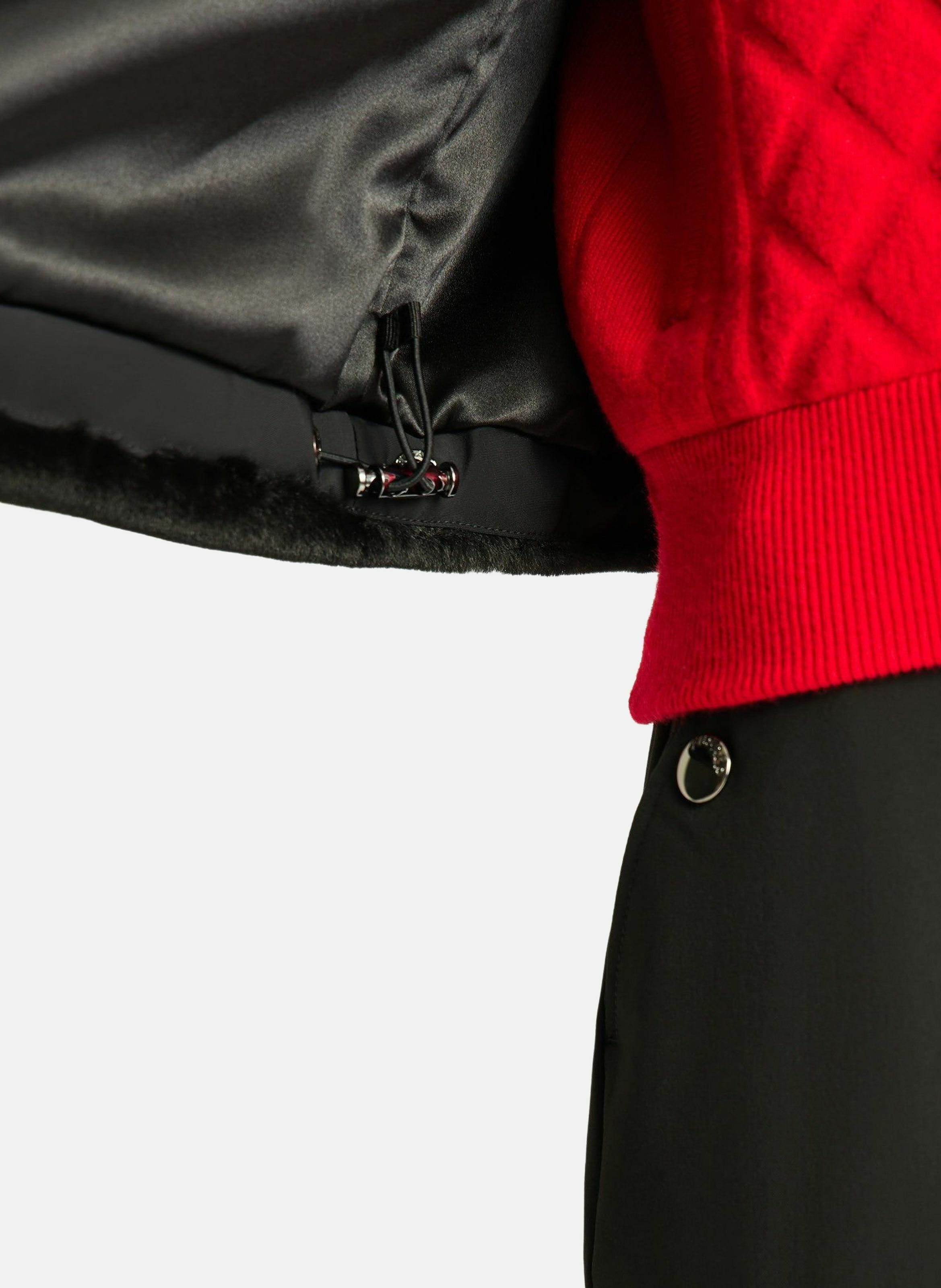 Veste paige col chemise coupe regular FUSALP Noir