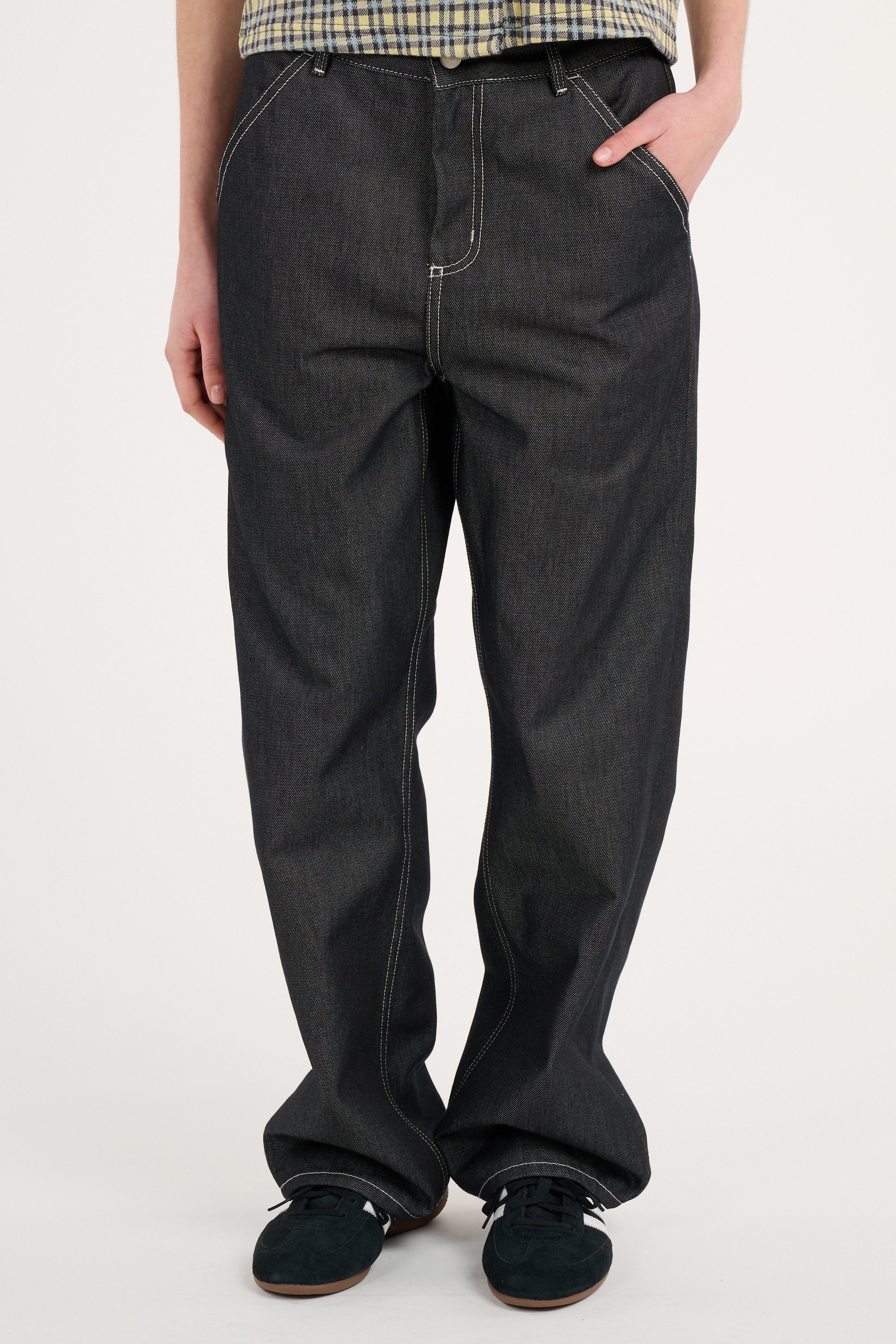 Jean w' simple pant CARHARTT WIP Noir