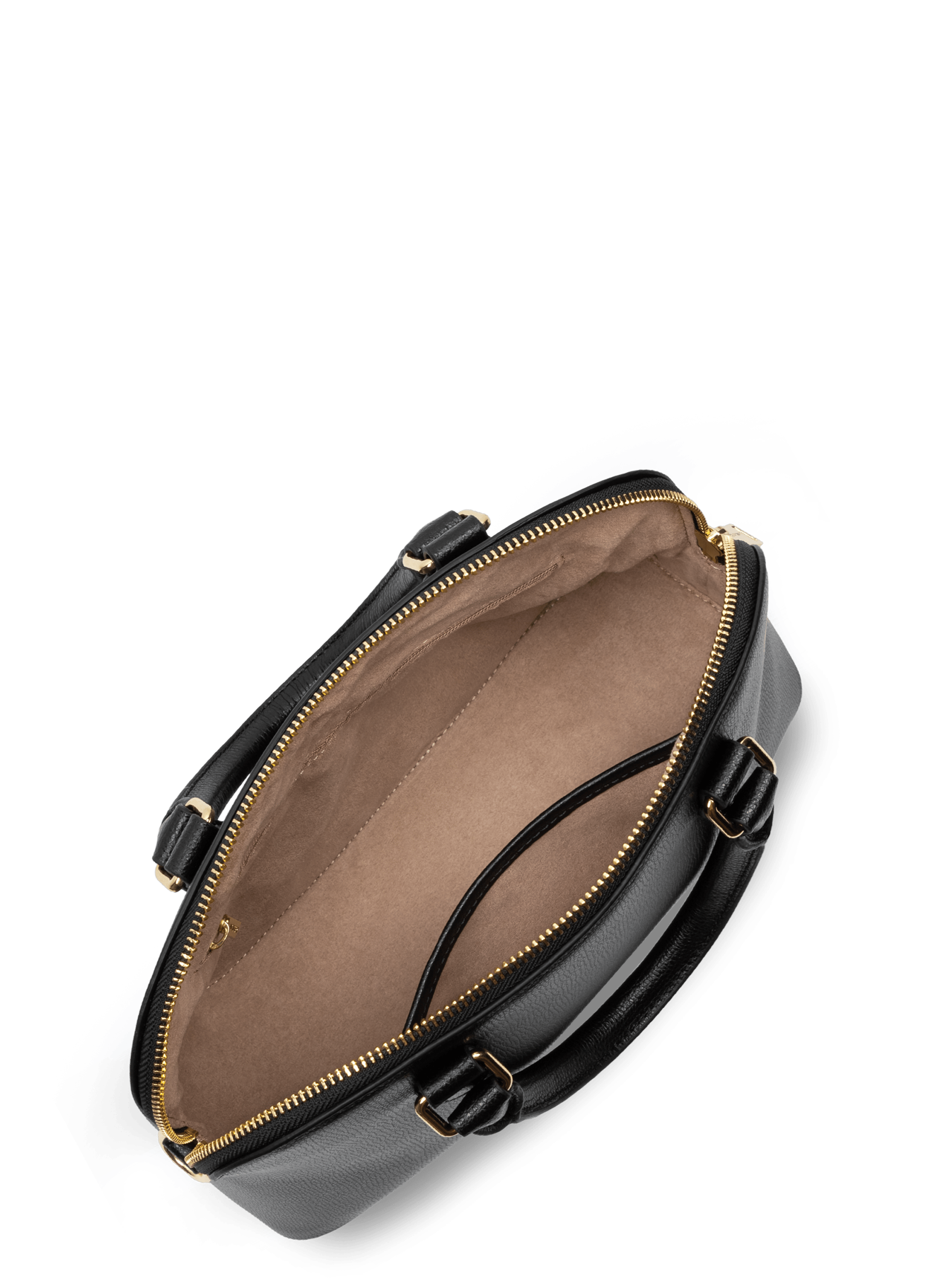 Sac demi lune - sierra jia LANCASTER Noir