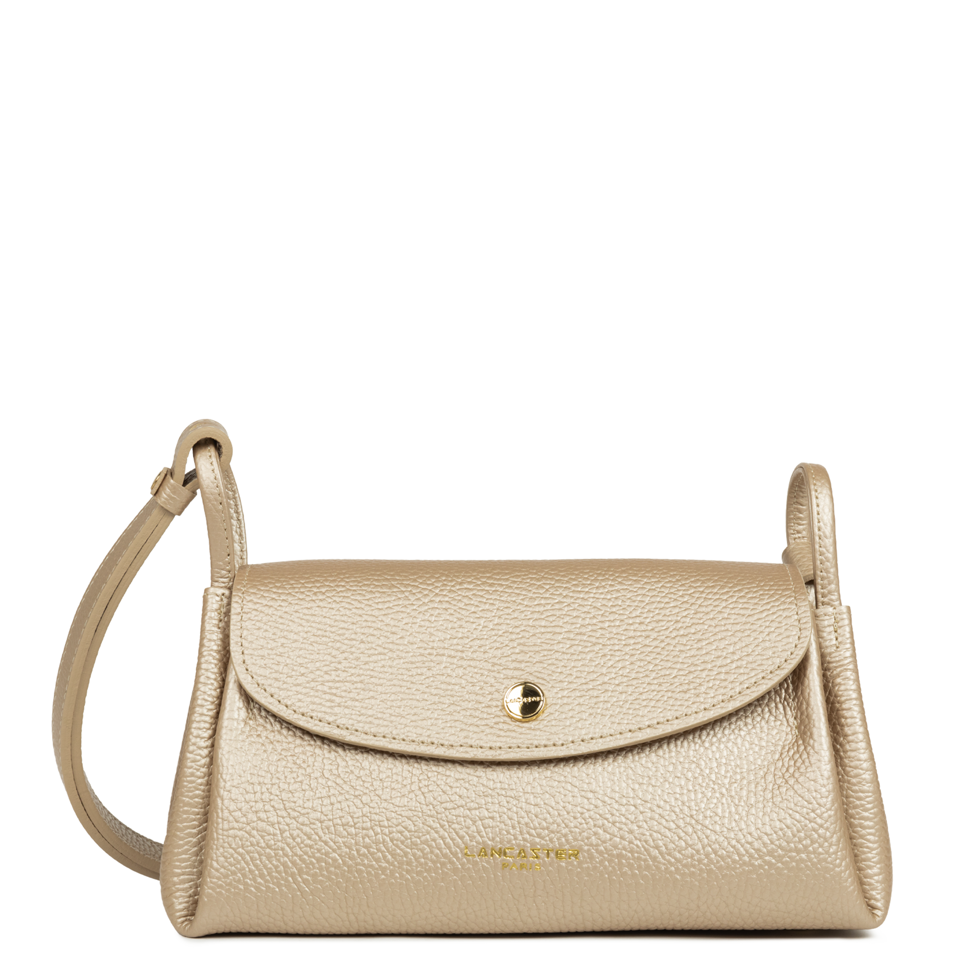 Sac trotteur - accordéon double LANCASTER Doré