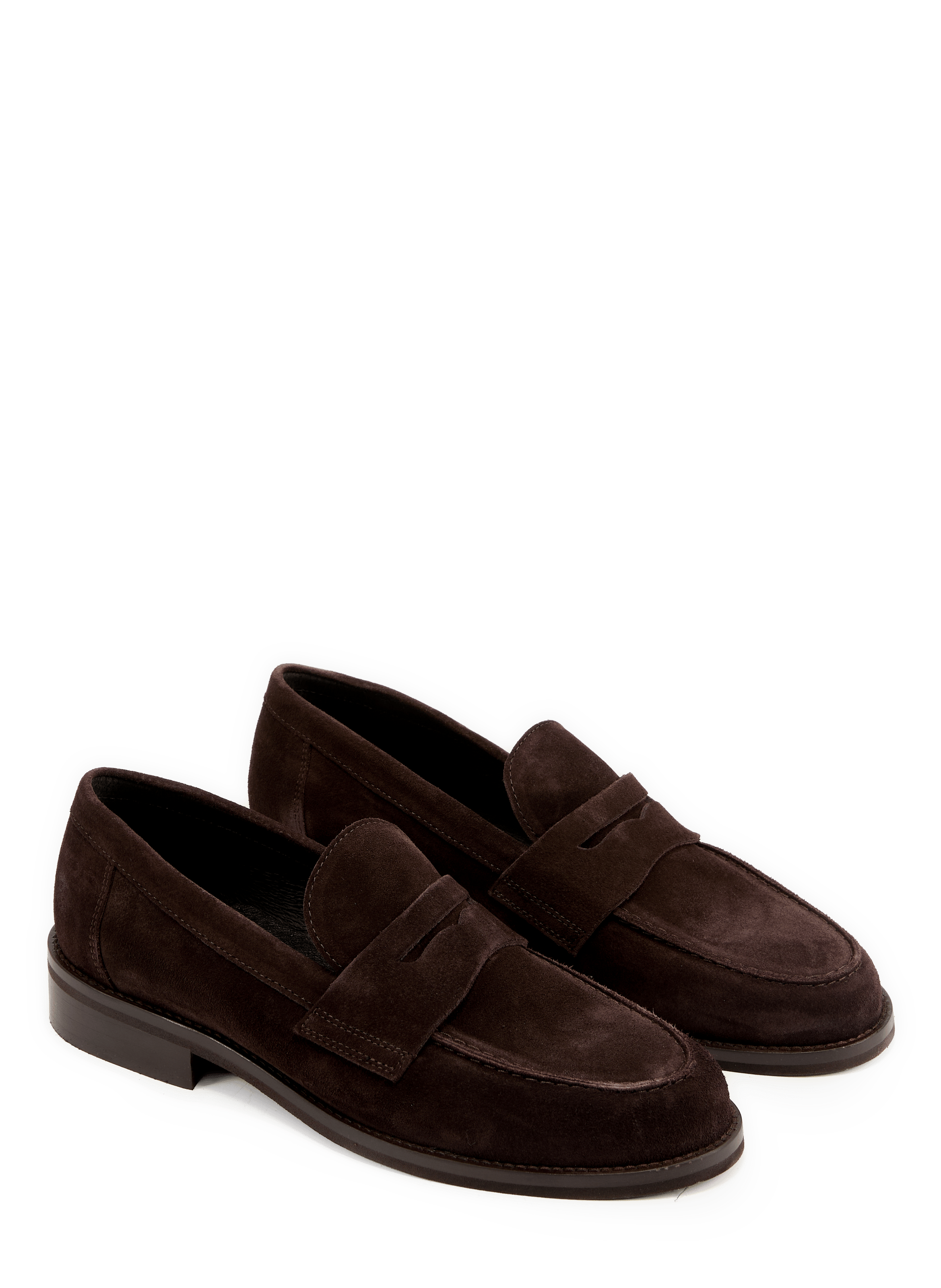 Mocassins Gillie van suède leer SAISON 1865 Bruin