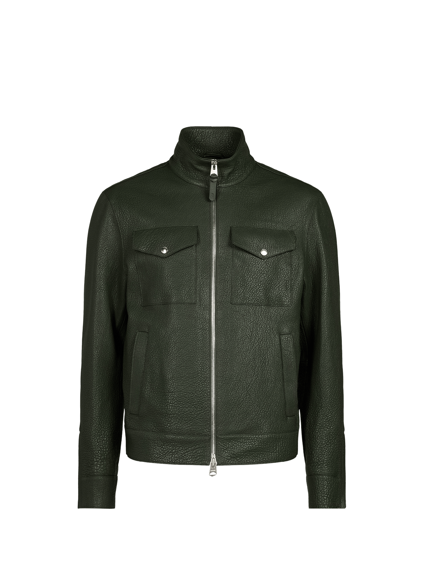 Gerader Lederblouson Otto MACKAGE Grun