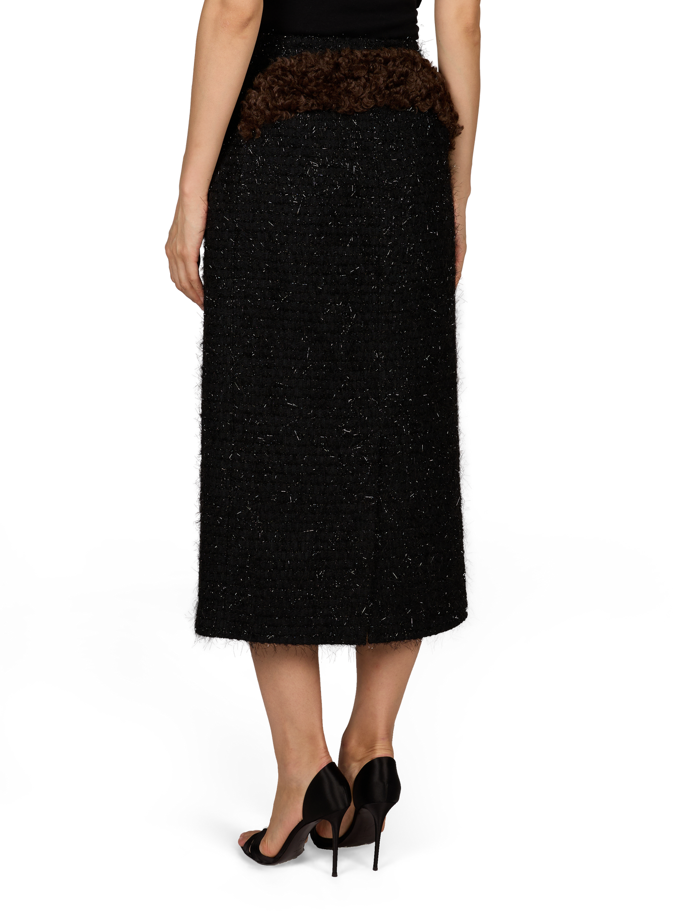 Straight midi skirt SIMONE ROCHA Multicolour