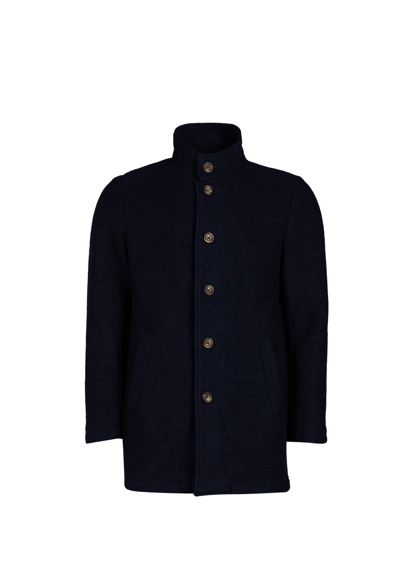 Cappotto dritto con bottoni 1789 CALA Blu